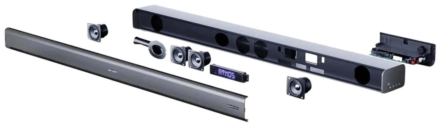 Sharp 3.1 Dolby Atmos® soundbar + subwoofer HT-SBW460 - 6