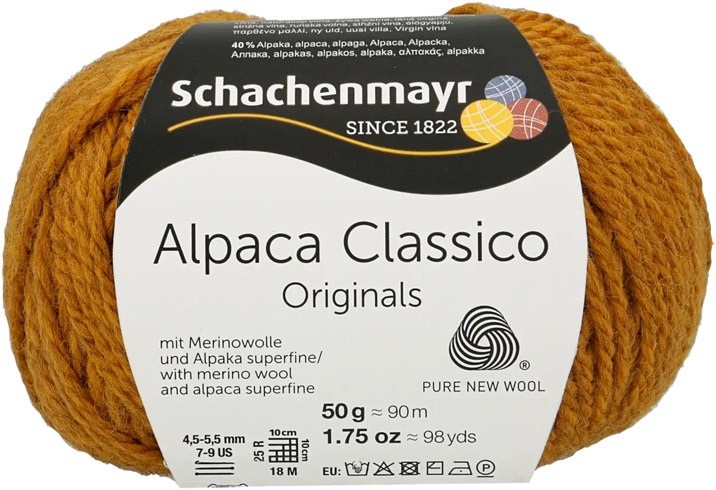 Schachenmayr neulelanka Alpaca Classico 50g keltainen - 1