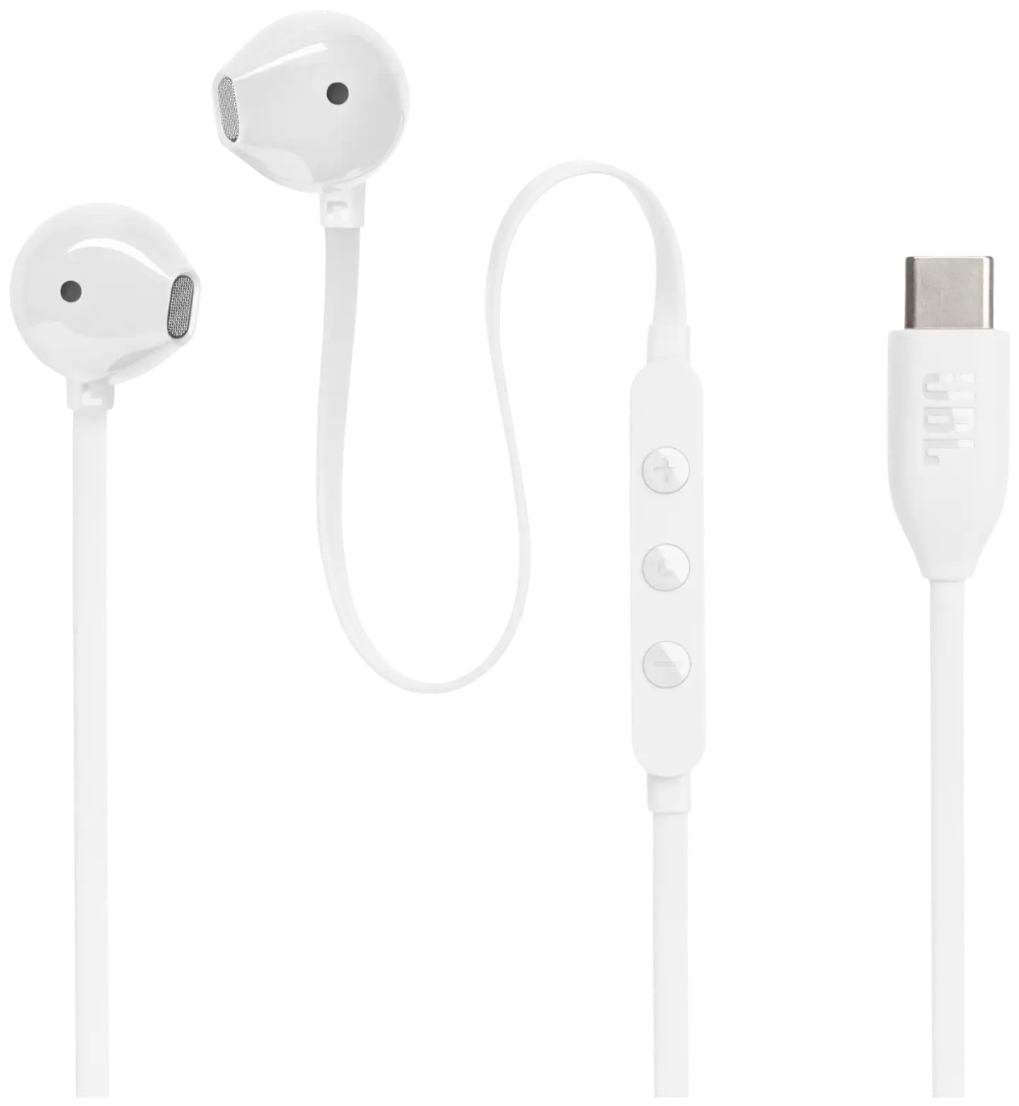 JBL USB-C nappikuulokkeet Tune 305C valkoinen - 2