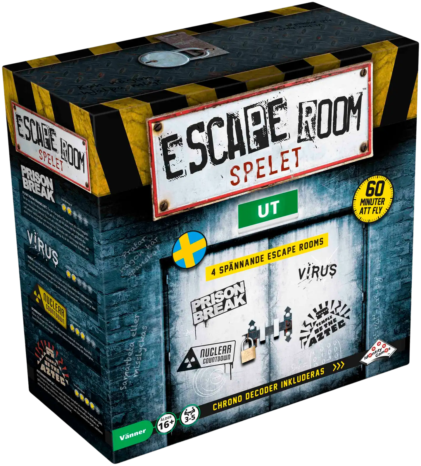 Escape Room -pakohuonepeli ruotsinkielinen