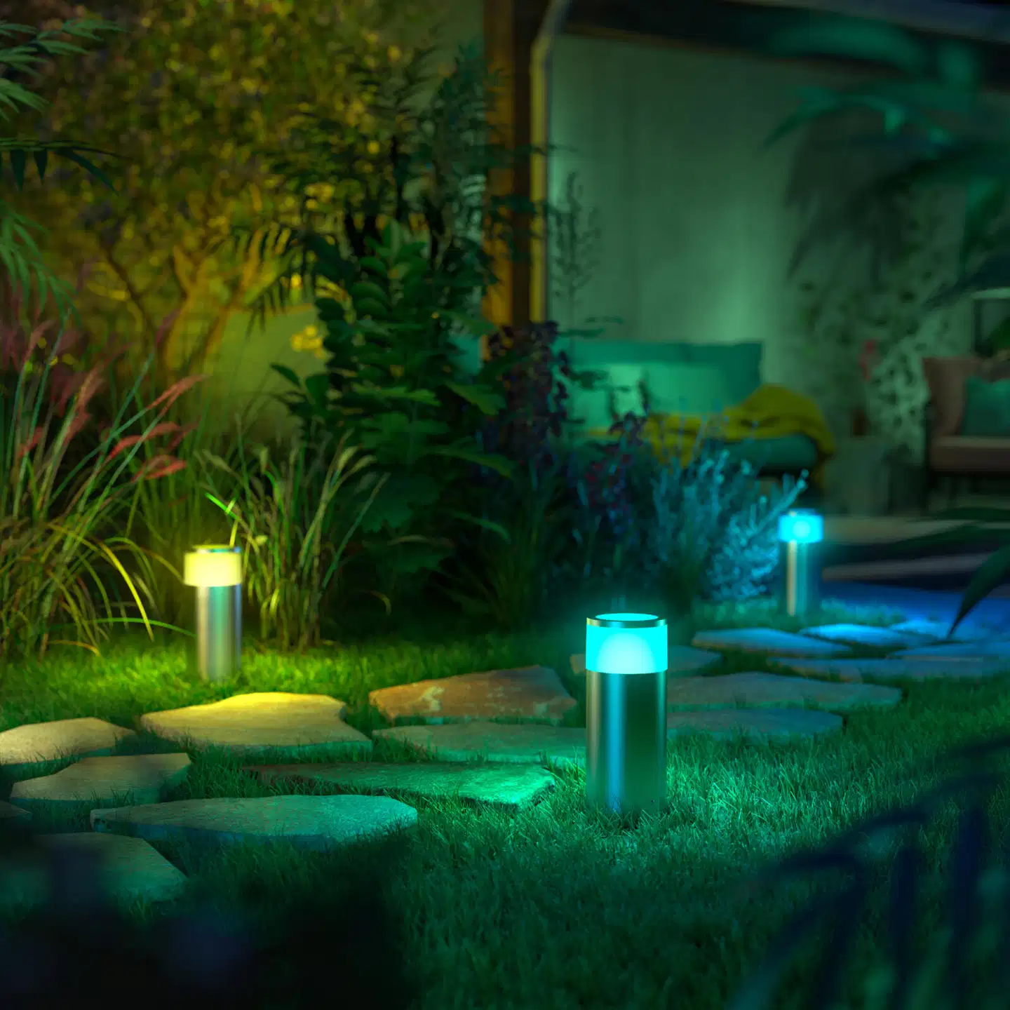 Philips Hue Calla -jalusta ulkokäyttöön 8W 2000-6500K 350LM inox - 5