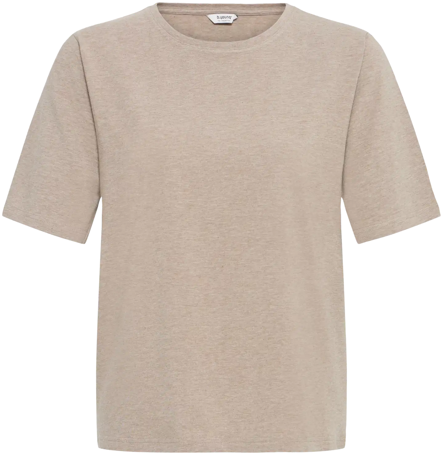 B.young naisten t paita Bypamila SL - Roasted Cashew Melange - 1