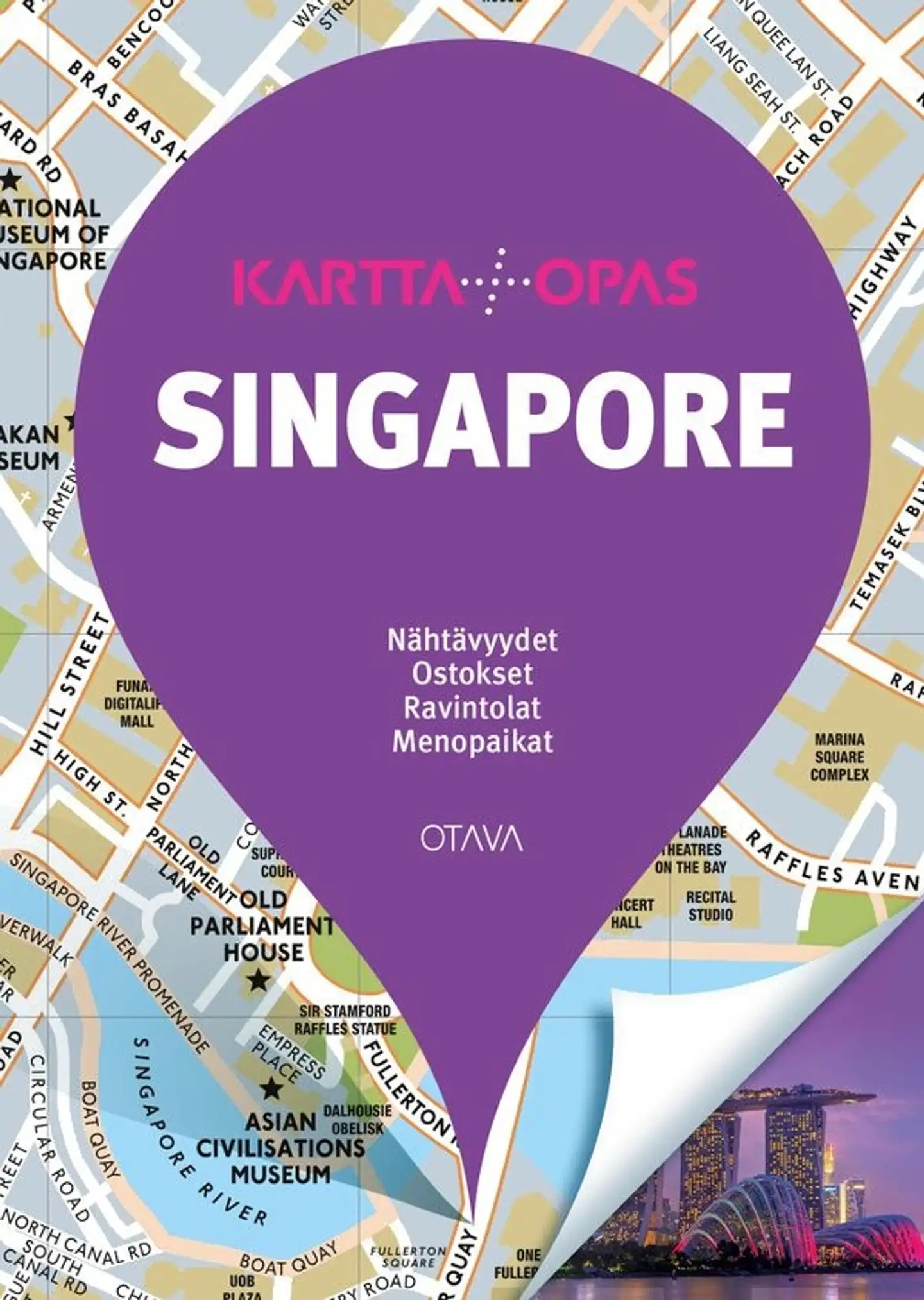 Singapore - Kartta+Opas