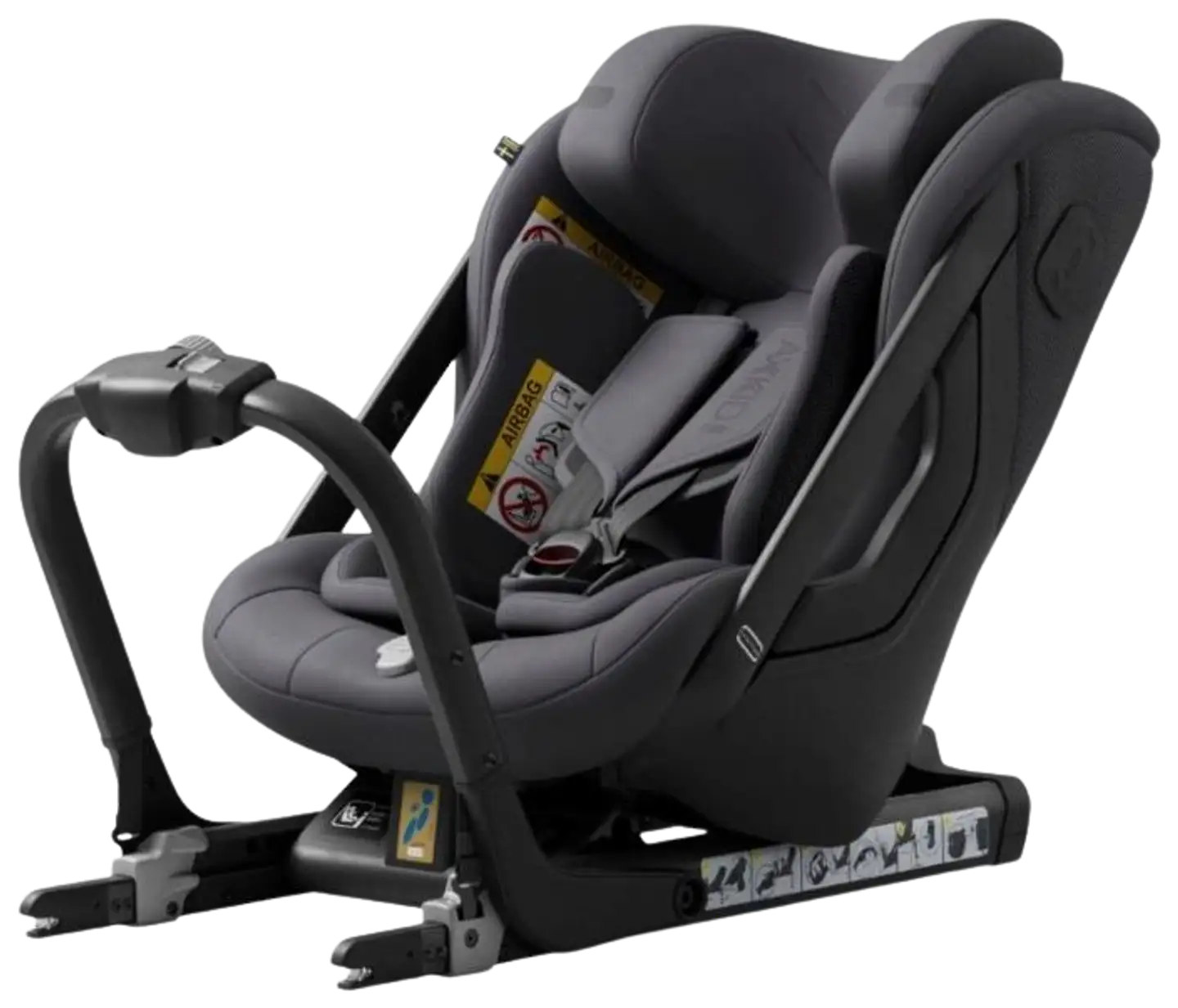 Axkid One 3 turvaistuin 61-125cm Arctic Mist Grey - 1