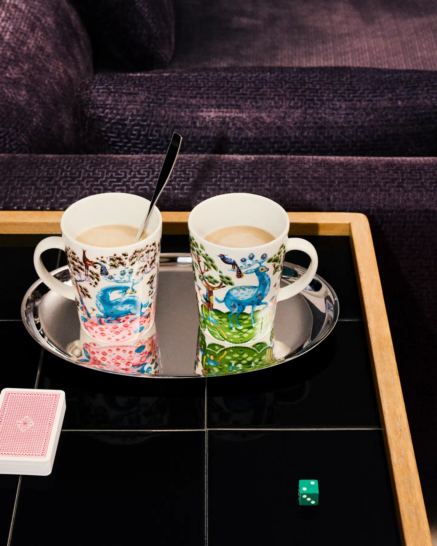 Iittala Satumetsä pinkki-taivaansininen 0,4L muki - 2