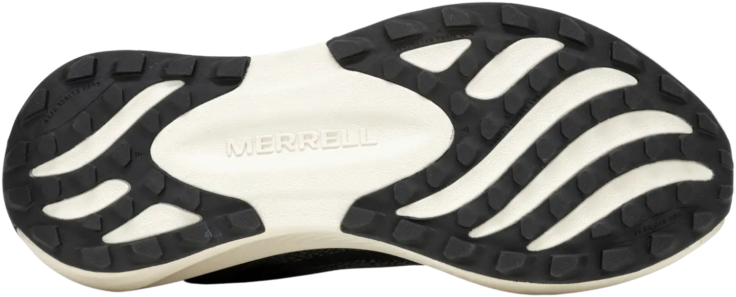 Merrell miesten juoksujalkine Morphlite black/white - Black/white - 5