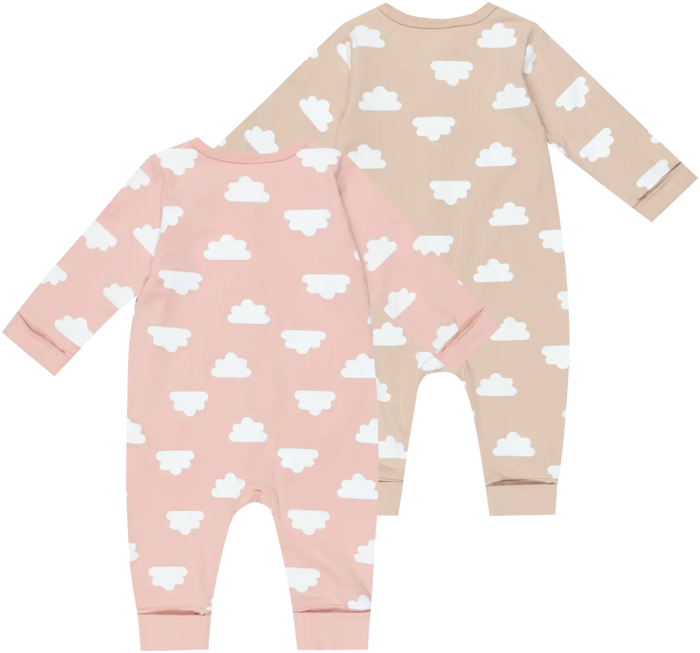 Ciraf vauvojen pyjama 250B252913 2-pack - pink cloud aop - 2