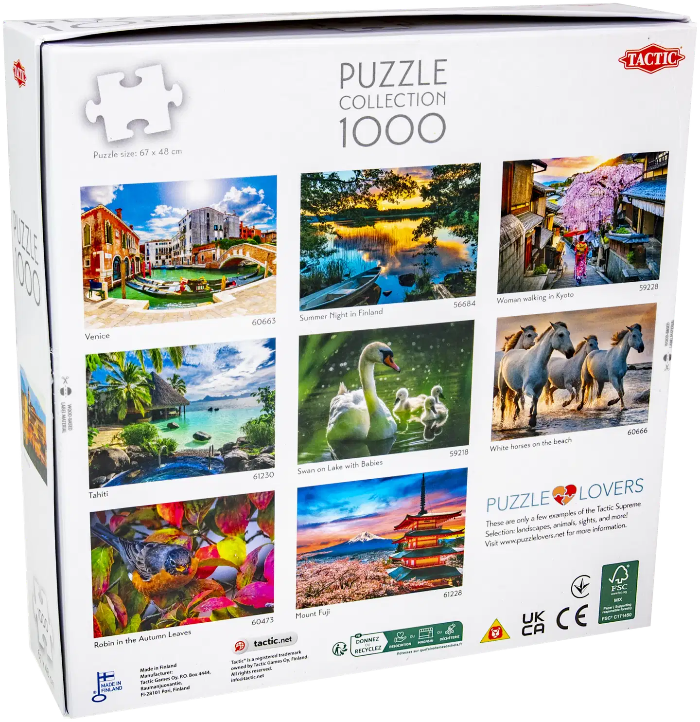 Tactic Palapeli Puzzle Lovers Alhambra 1000 palaa - 5