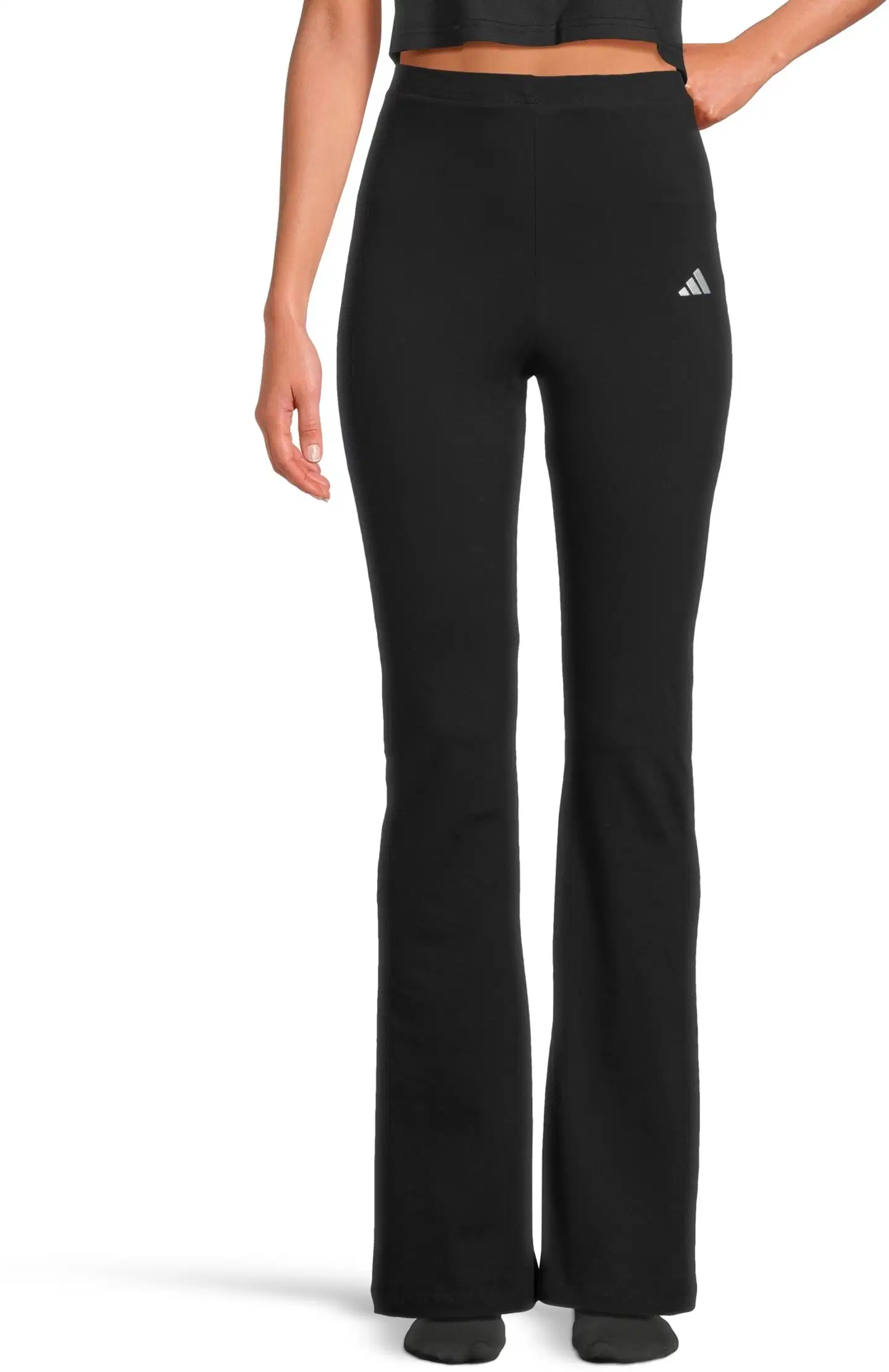 adidas naisten leggingsit flare JD9961 - Balck - 1