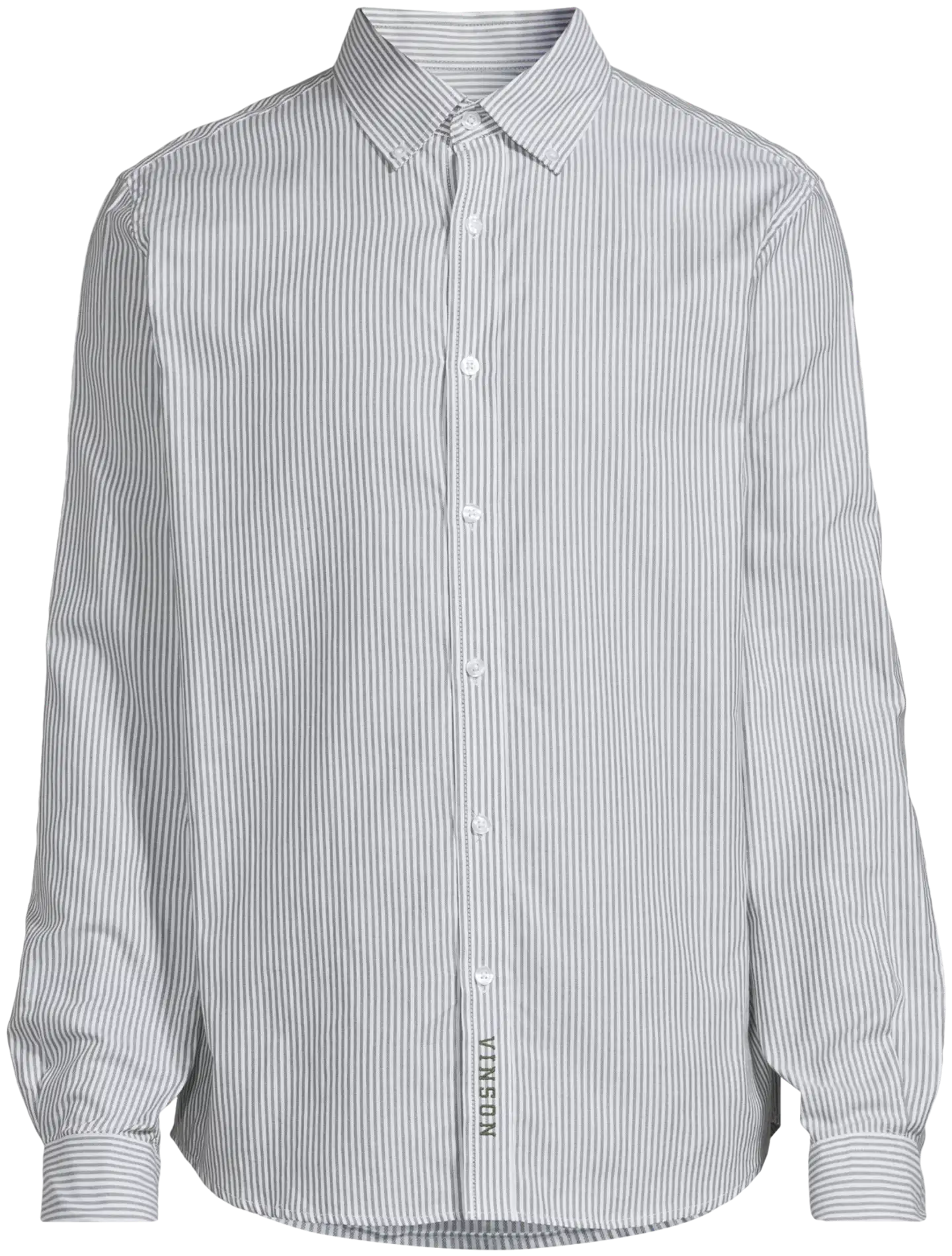 Vinson miesten kauluspaita Diego - FoREST NIGHT stripe - 2