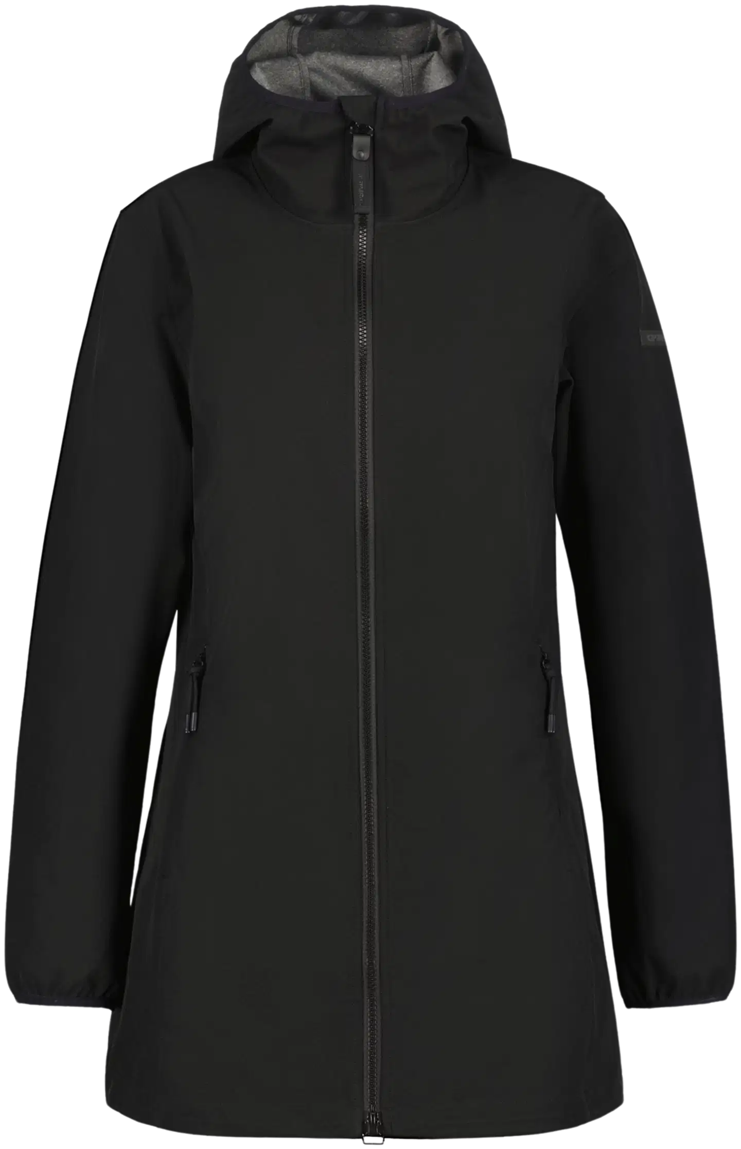 Icepeak Albany naisten  softshell-takki - MUSTA - 1