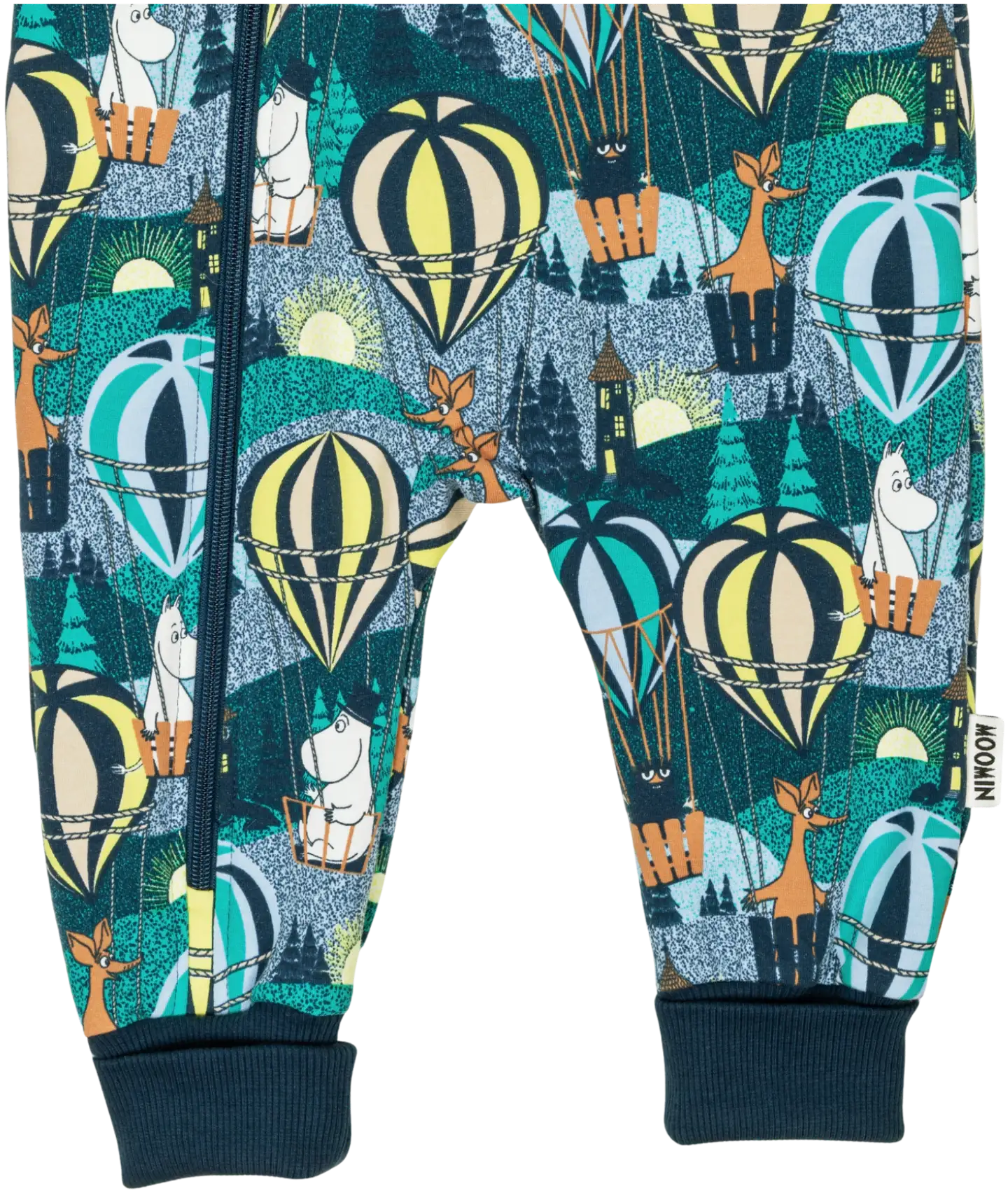 Muumi vauvojen haalari Aamulento 591113 - SININEN - 3