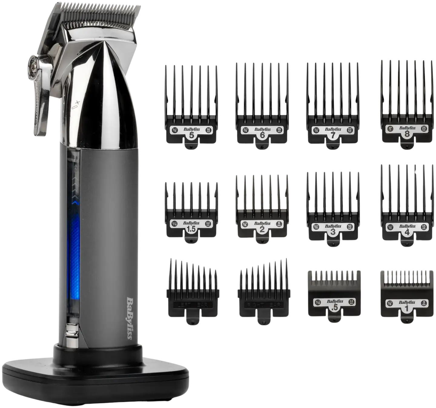 BaByliss hiustenleikkuukone Super X Metal Chrome - 1