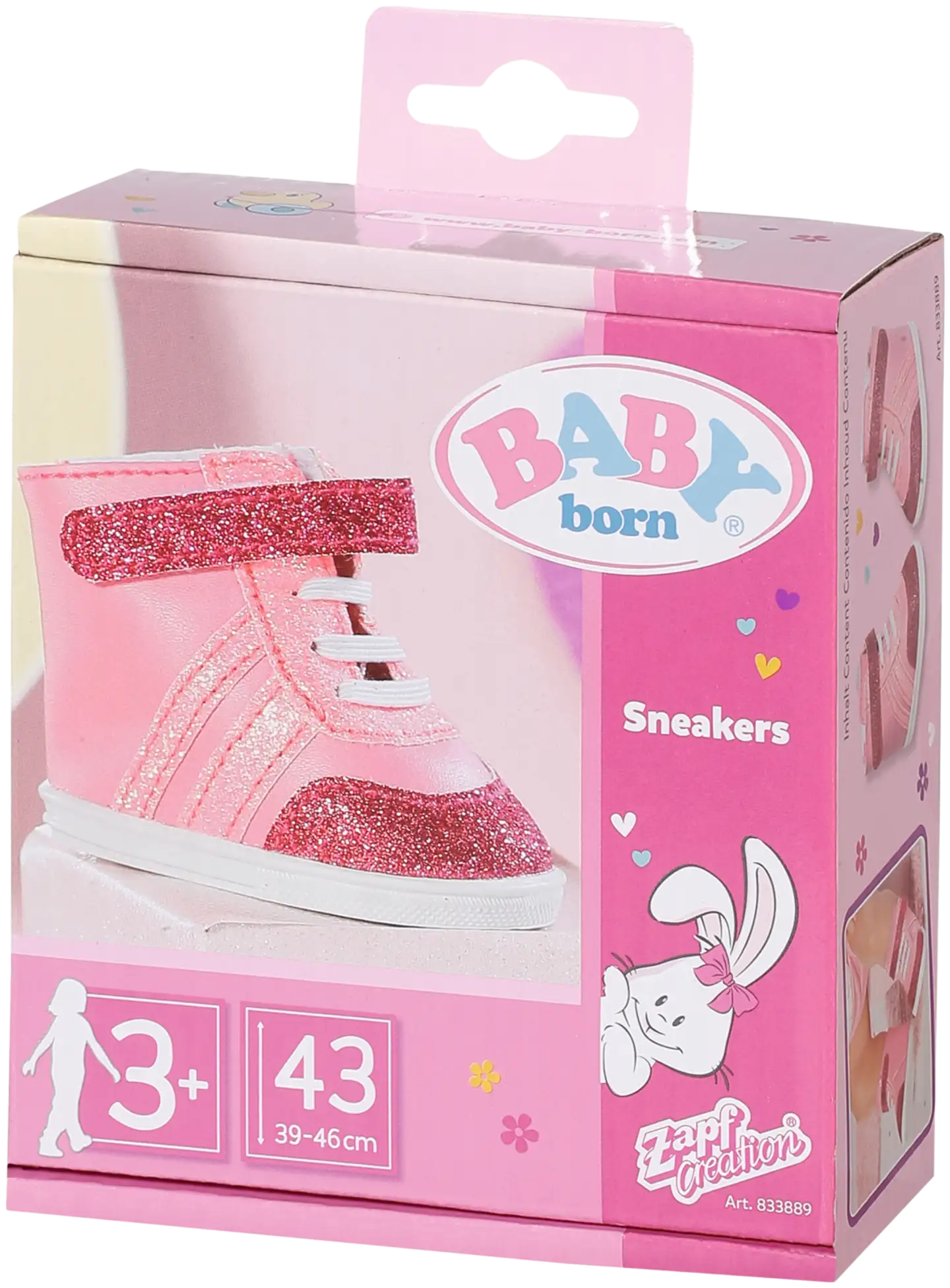 BABY born Sneakers Pink 43cm - 3