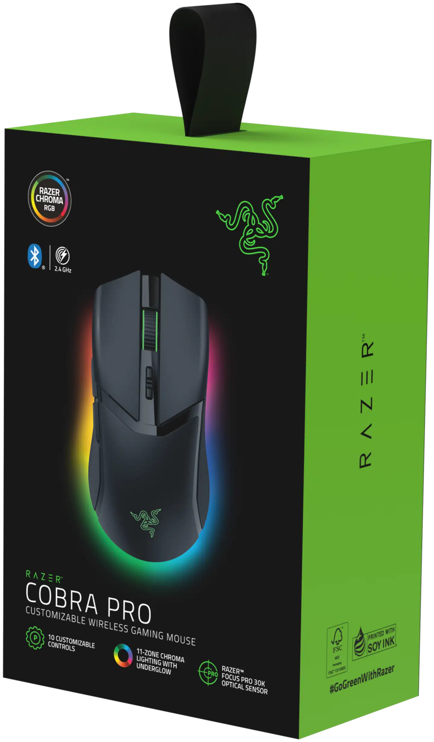 Razer Cobra Pro langgaton pelihiiri musta - 7