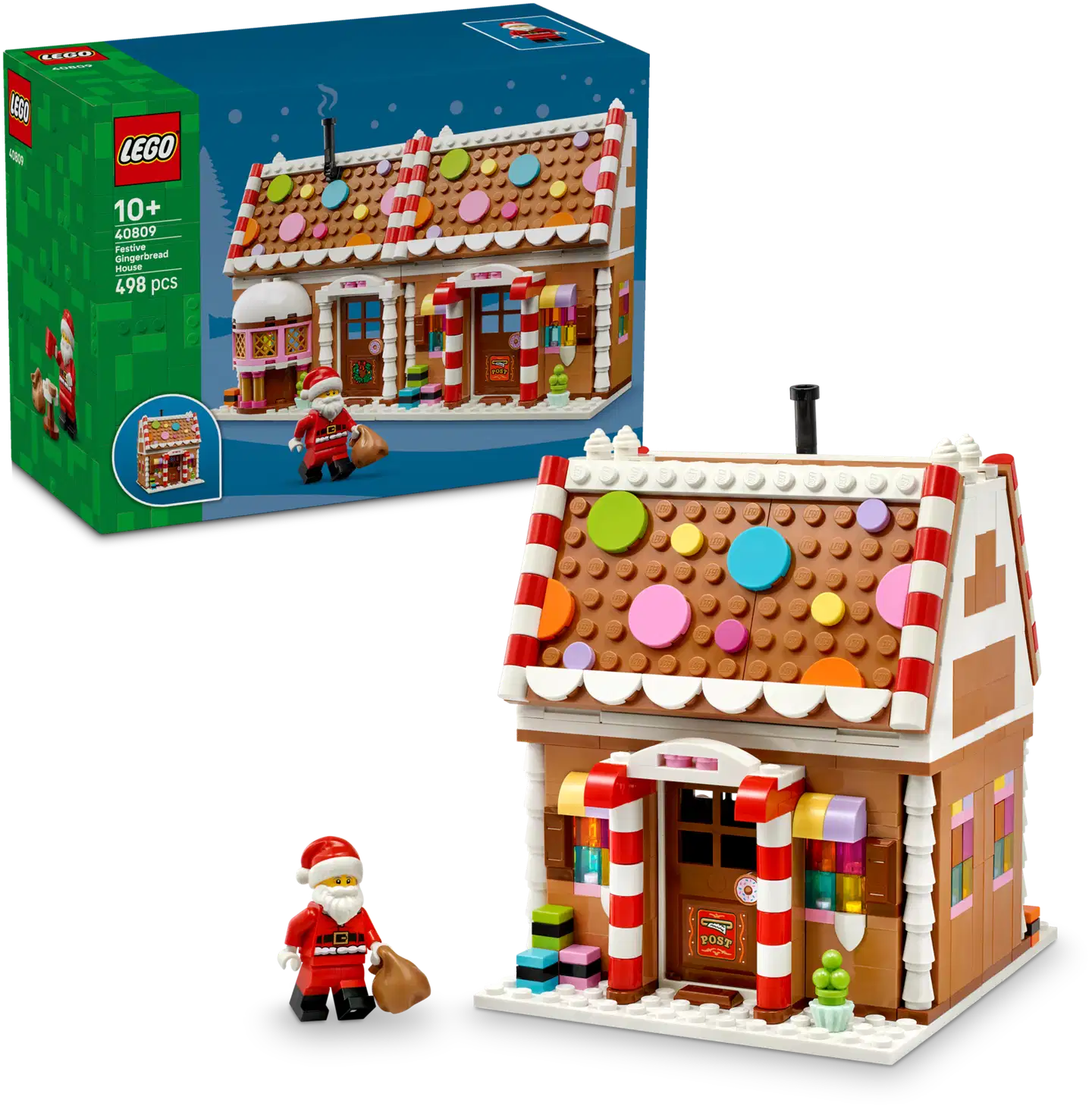 LEGO Seasons and Occasions 40809 Jouluinen piparkakkutalo - 1