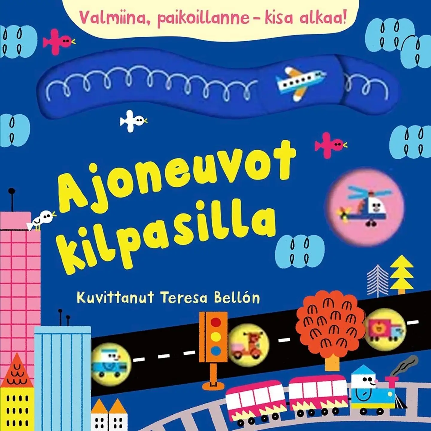 Ajoneuvot kilpasilla - Katselukirja
