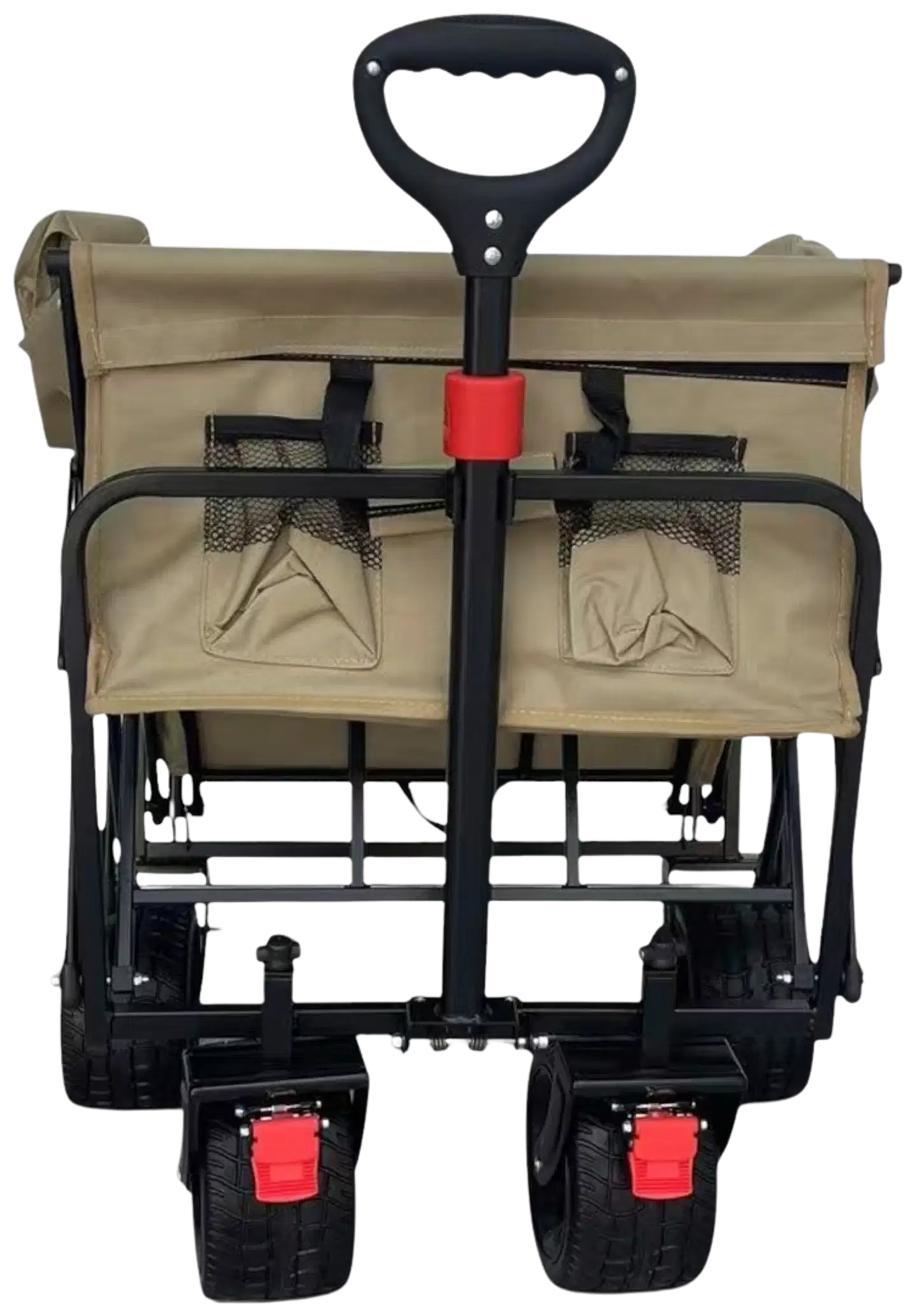 Fornorth puutarhakärry 115x61x105cm 100kg, beige - 7
