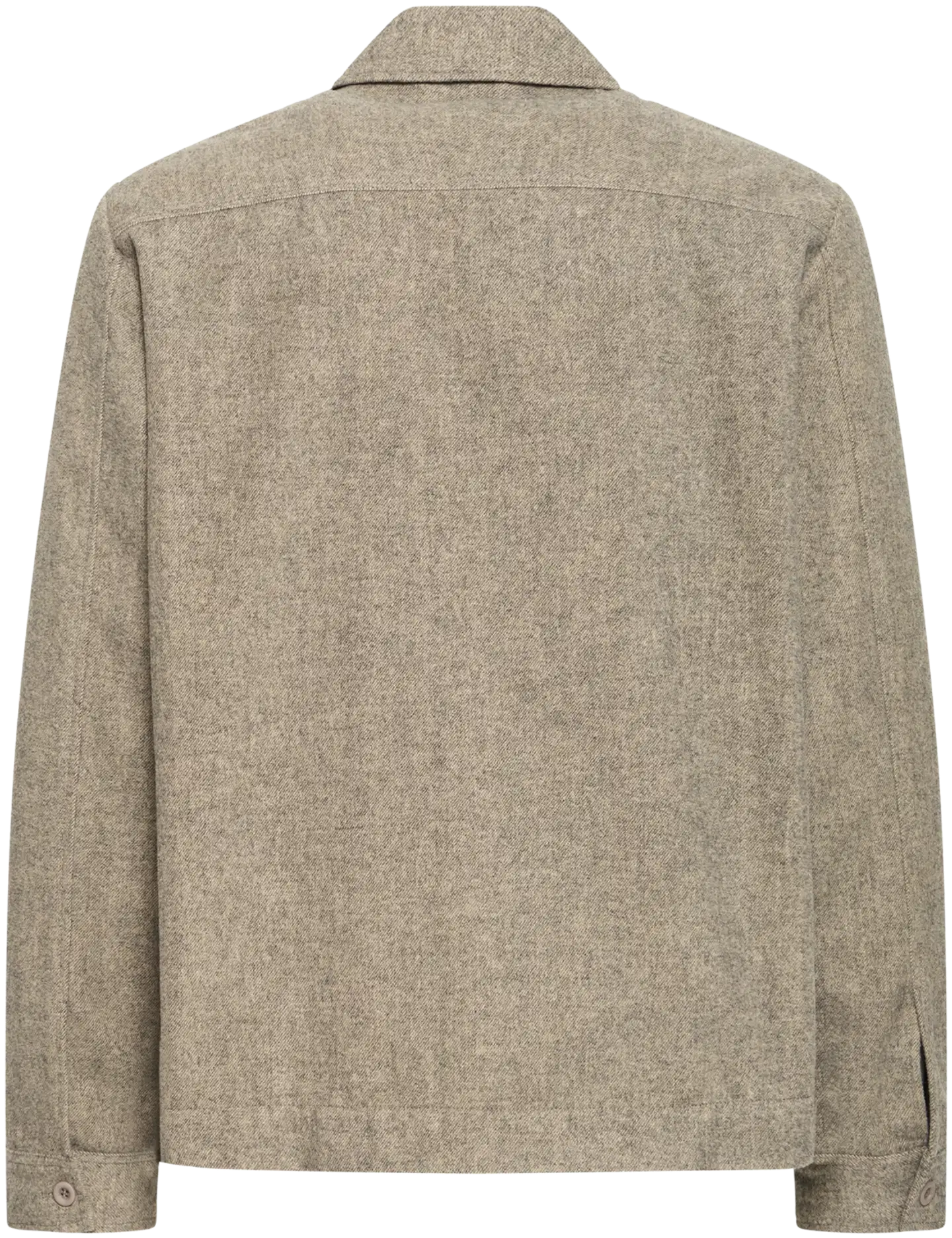 Blend miesten fleece paitatakki - Crockery Melange - 2