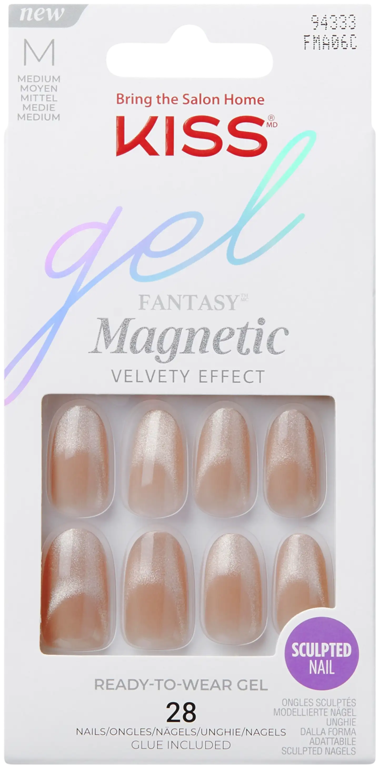 Kiss Gel Fantasy Magnetic kynnet - Drama 28kpl