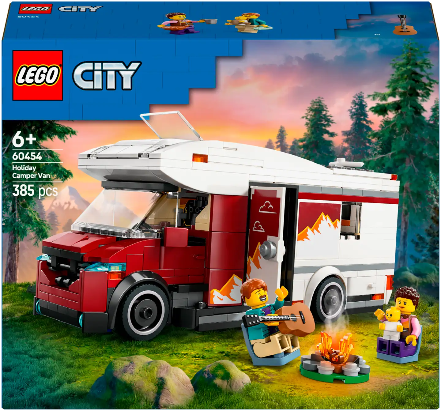 LEGO® City Great Vehicles 60454 Seikkailulomalaisten matkailuauto - 2