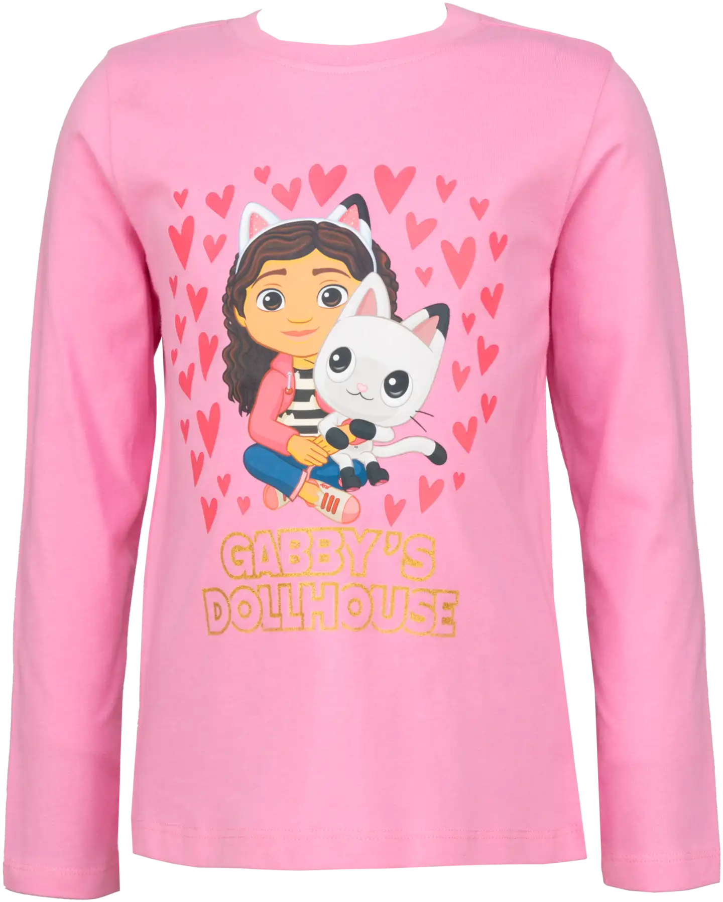 Gabby's Dollhouse lasten trikoopusero GDQ10000 - pink - 1