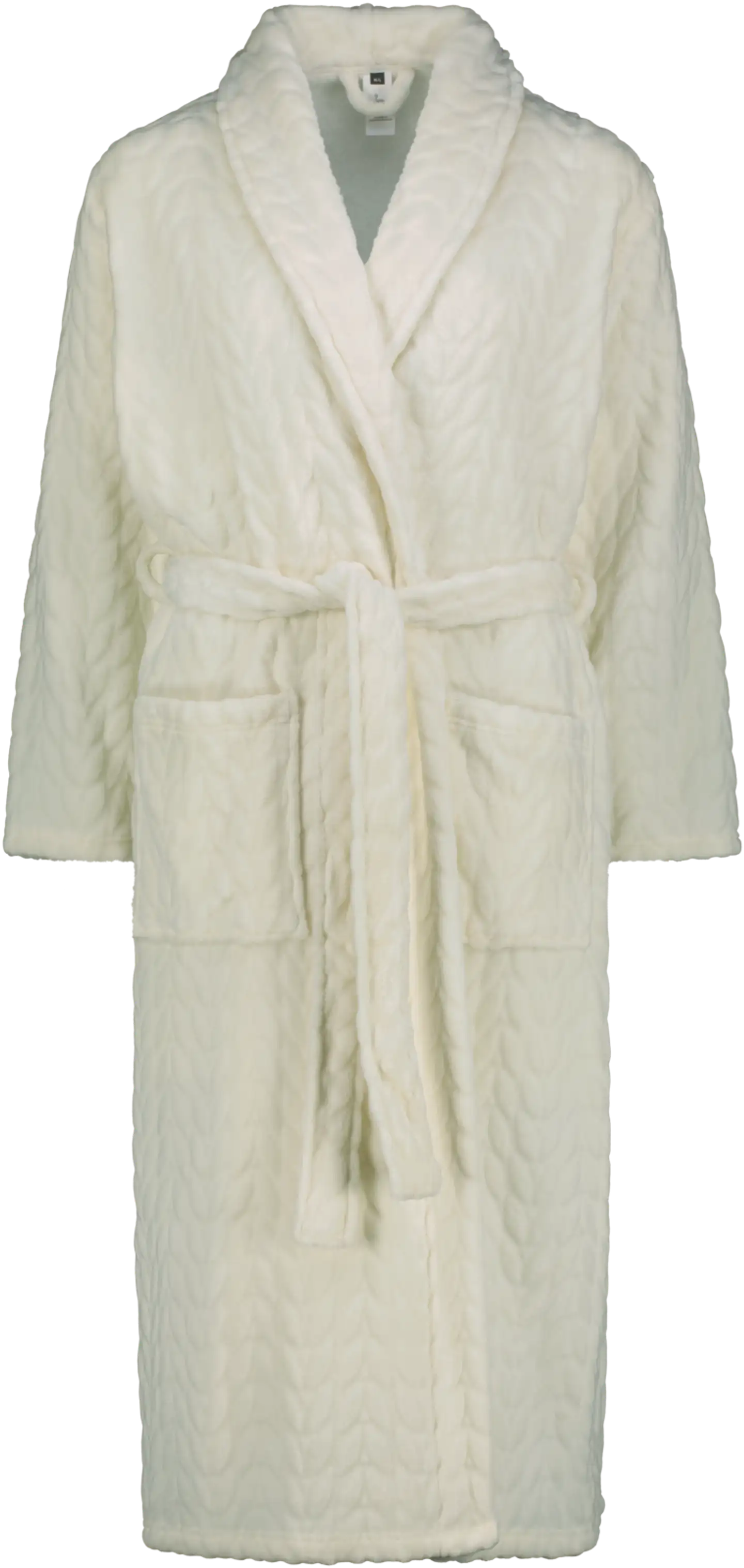 Actuelle naisten aamutakki 212A382537 - Off white