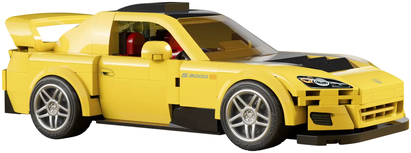 Mattel Brick Shop Hot Wheels speed series '07 honda s2000 - 2