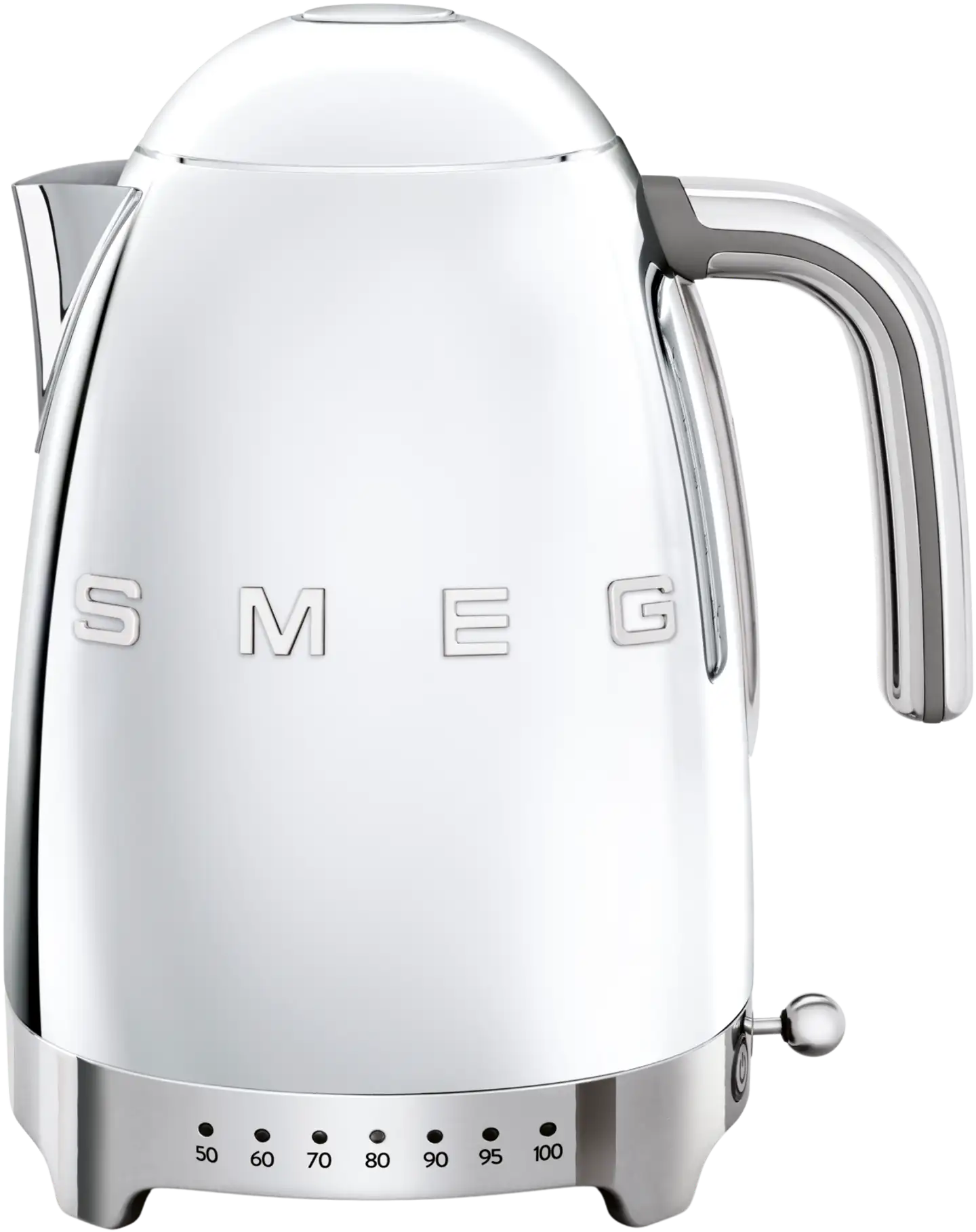 Smeg KLF04SSEU vedenkeitin lämpötilan säädöllä, kromi