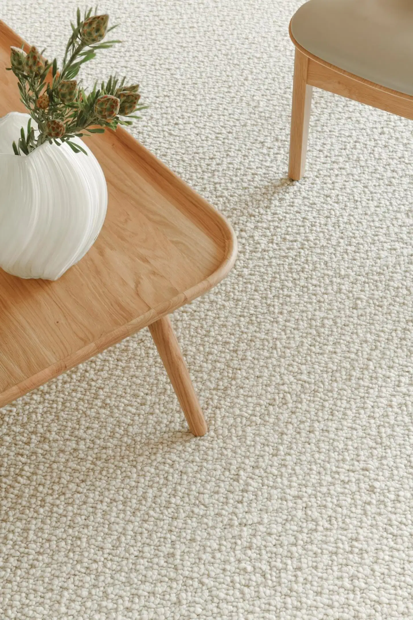 VM Carpet villa-paperinarumatto Loimu 569 valkoinen - VALKOINEN - 4