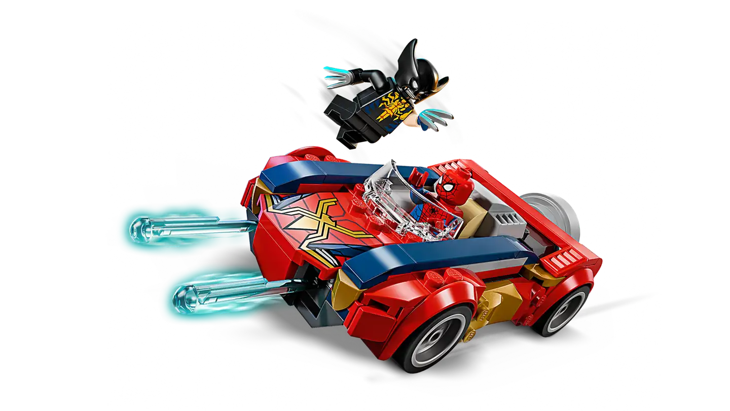 LEGO® Super Heroes Marvel 76336 Spider-Manin auto vastaan Venomiksi muuttunut Wolverine - 11