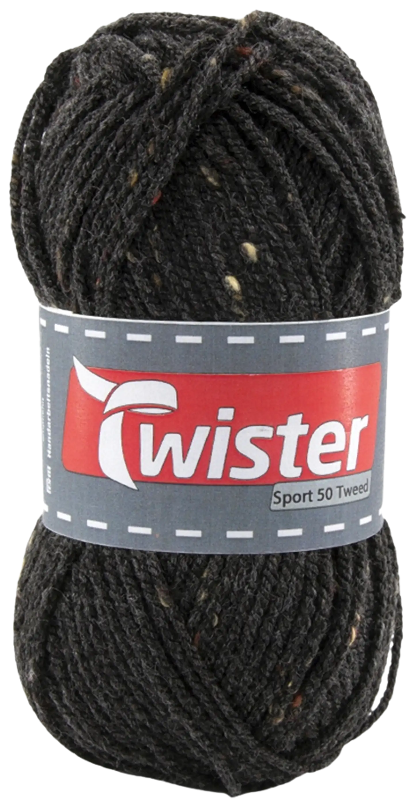 Twister Sport Tweed neulelanka 50g anthracite tweed