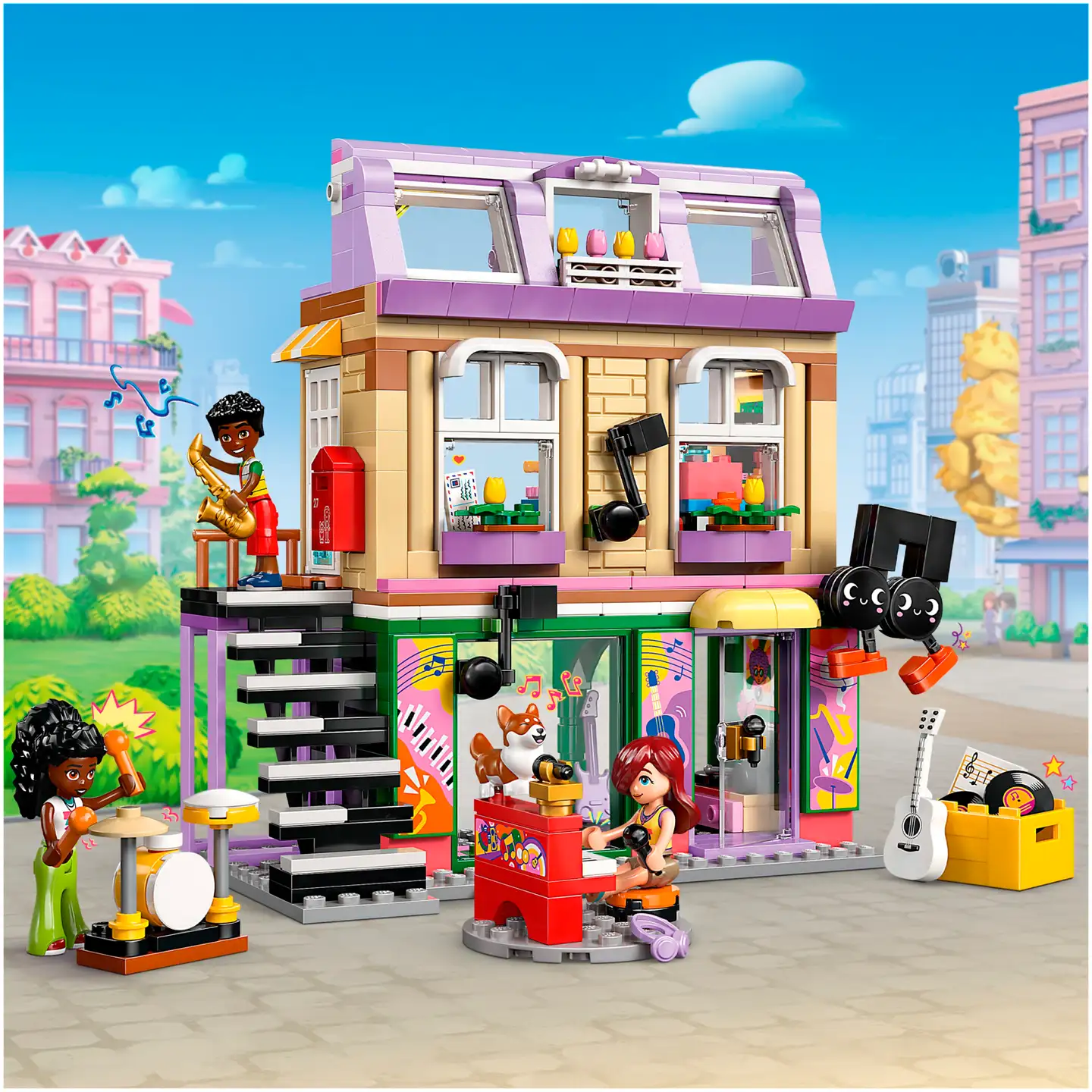LEGO® Friends 42653 Musiikkikauppa ja asunto - 5