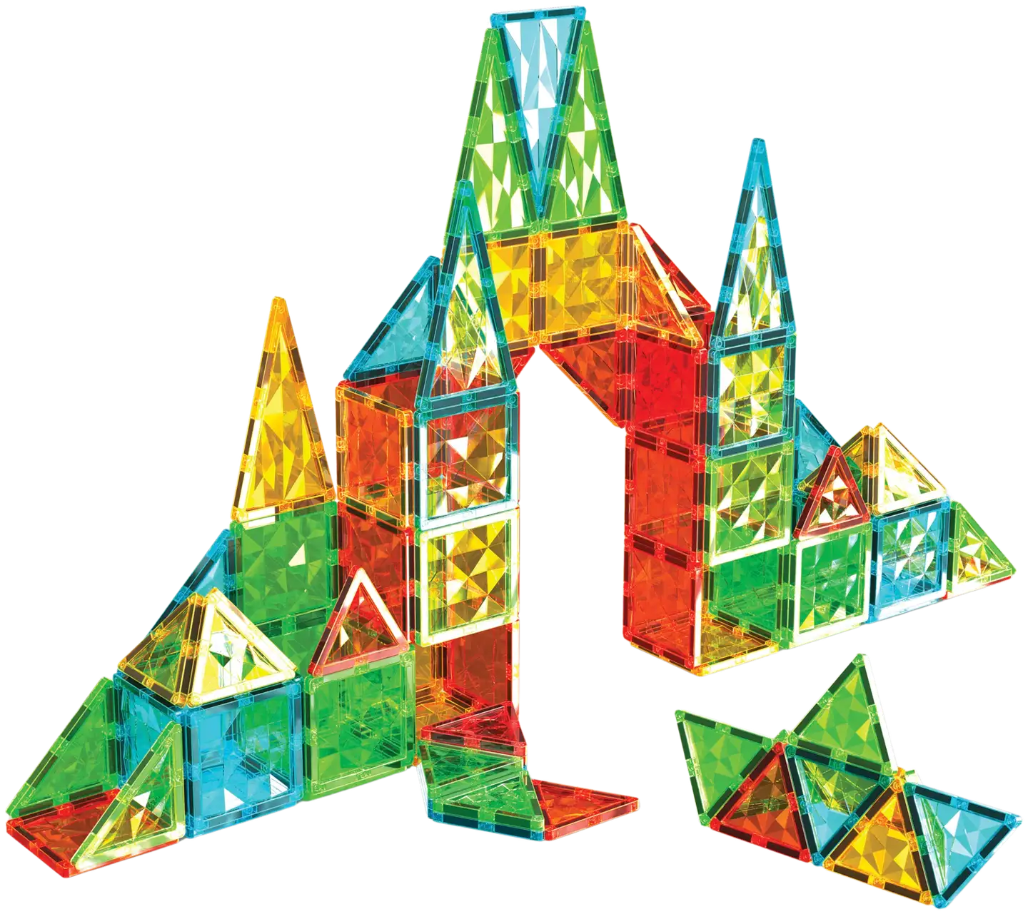 Geomag Tiles Gems Magnettinen Rakennussetti 100 Osaa - 2