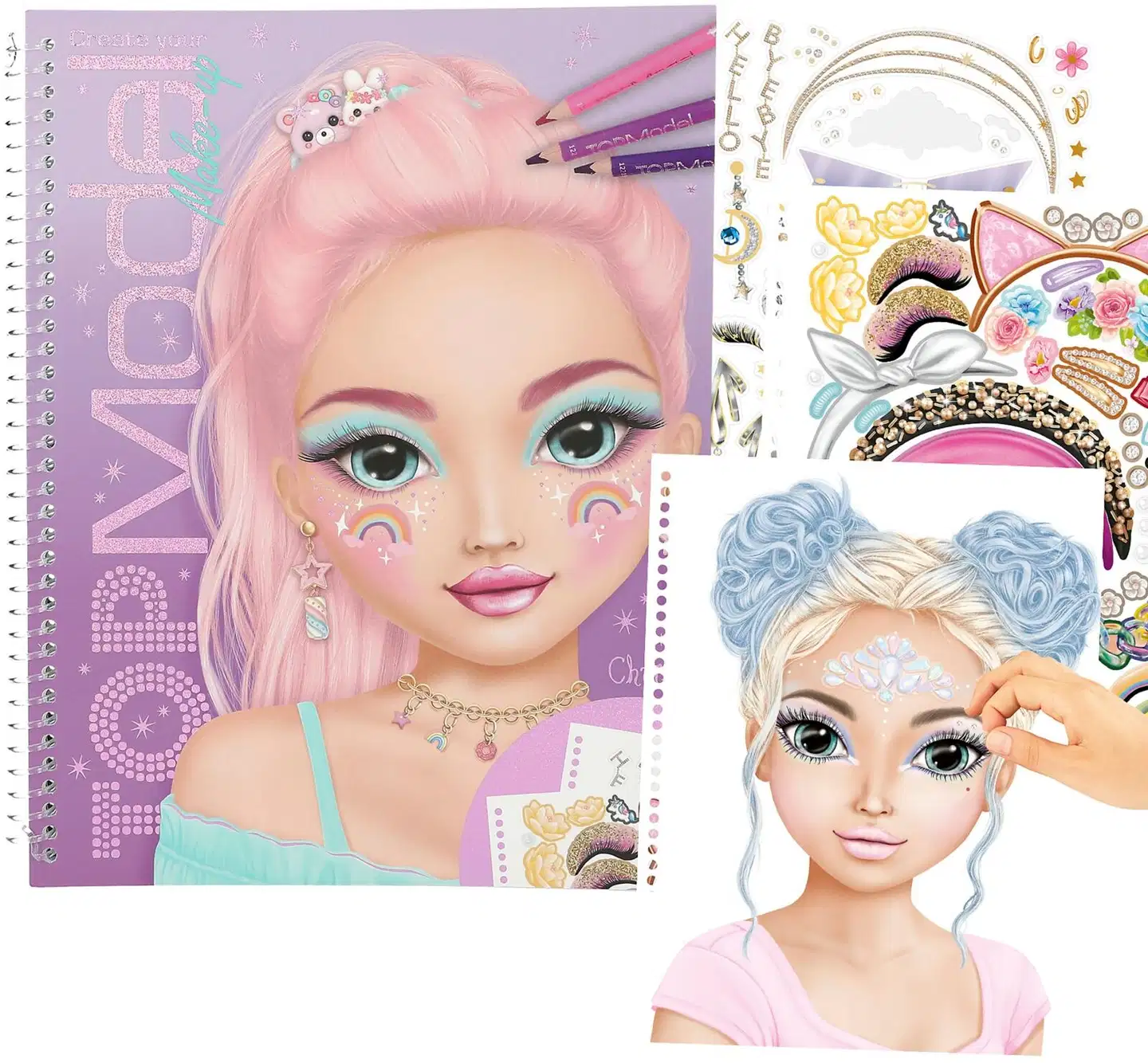 TOPModel Suunnittelukirja Make up - 2