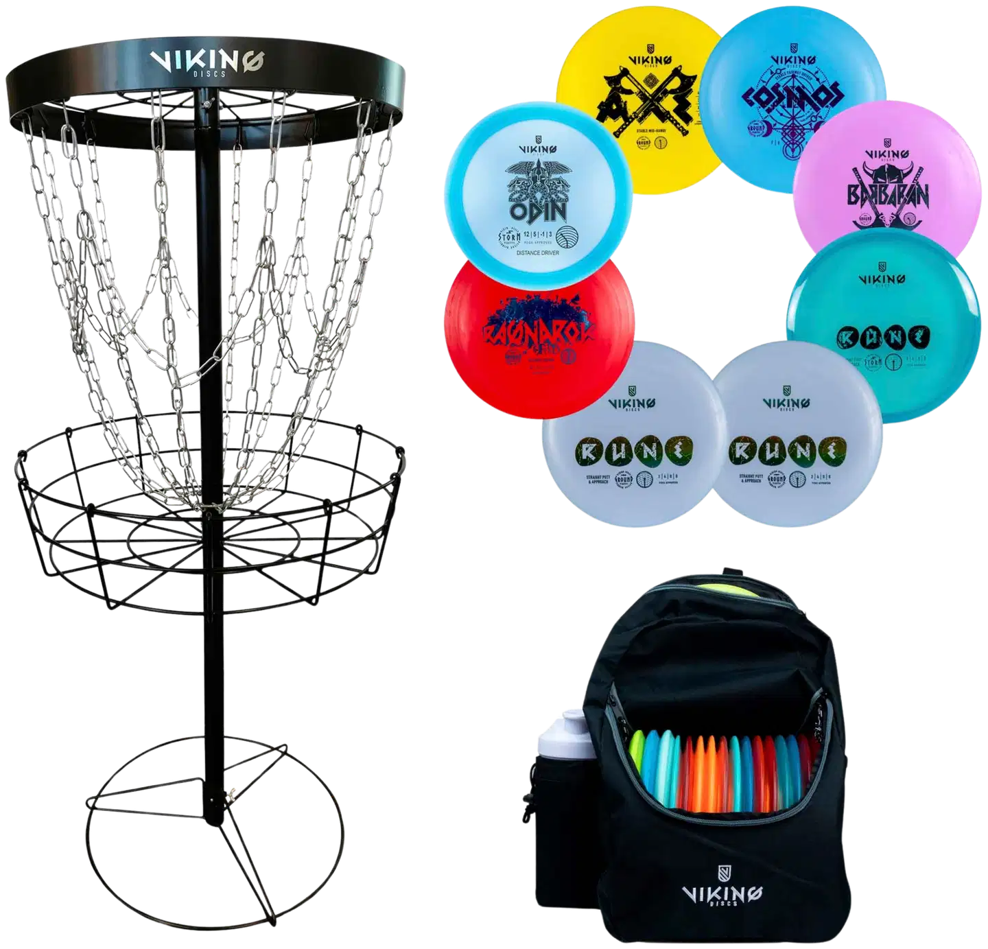 Viking Discs challenger frisbeegolfkori-setti - 1