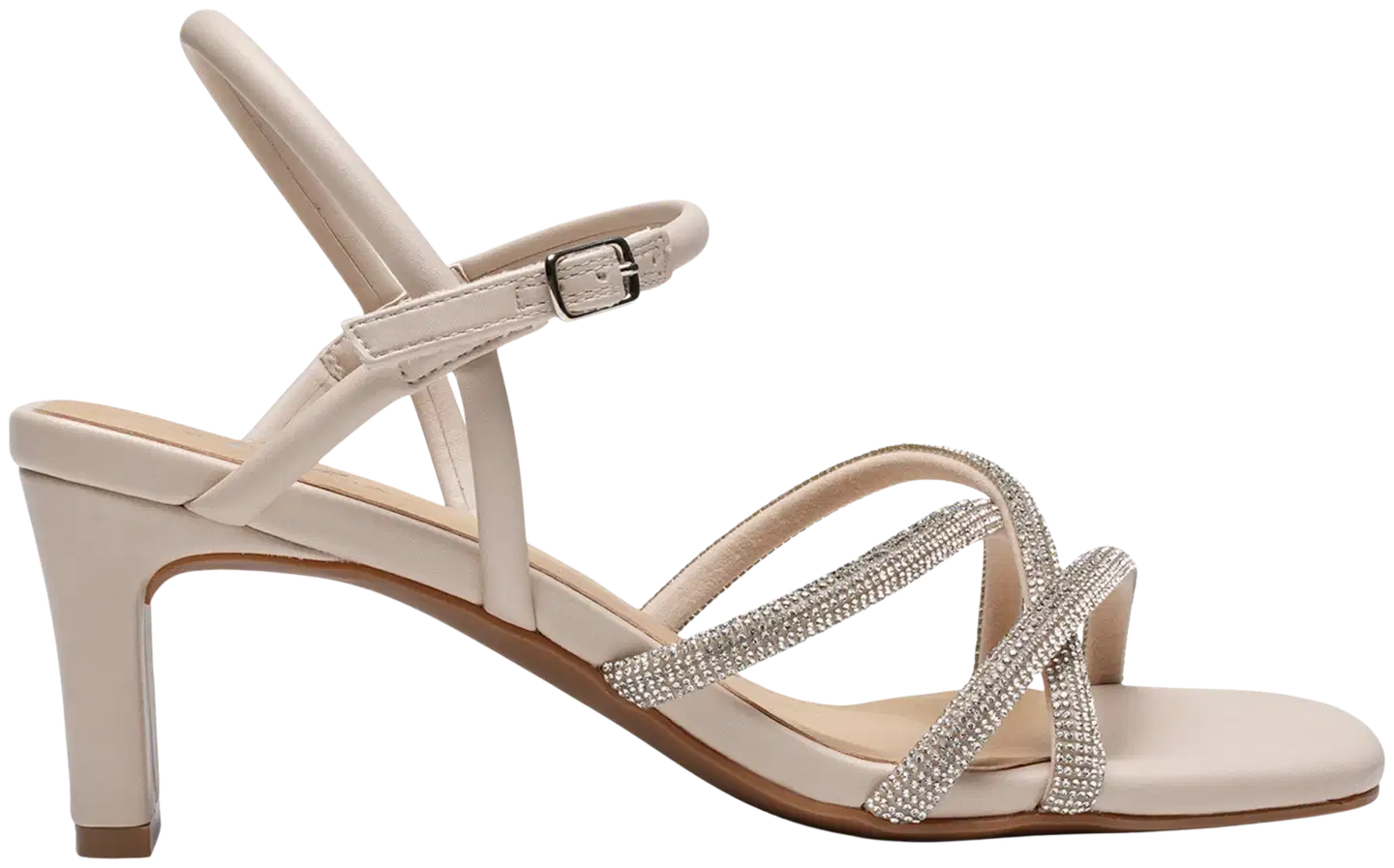 WKLY. naisten juhlasandaletit Elka W343150 - BEIGE - 1