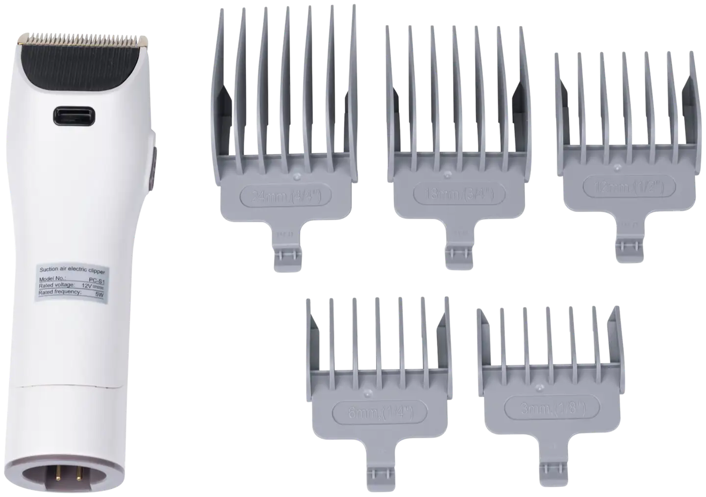 Trekker trimmaussetti imurilla Pro valkoinen - 5