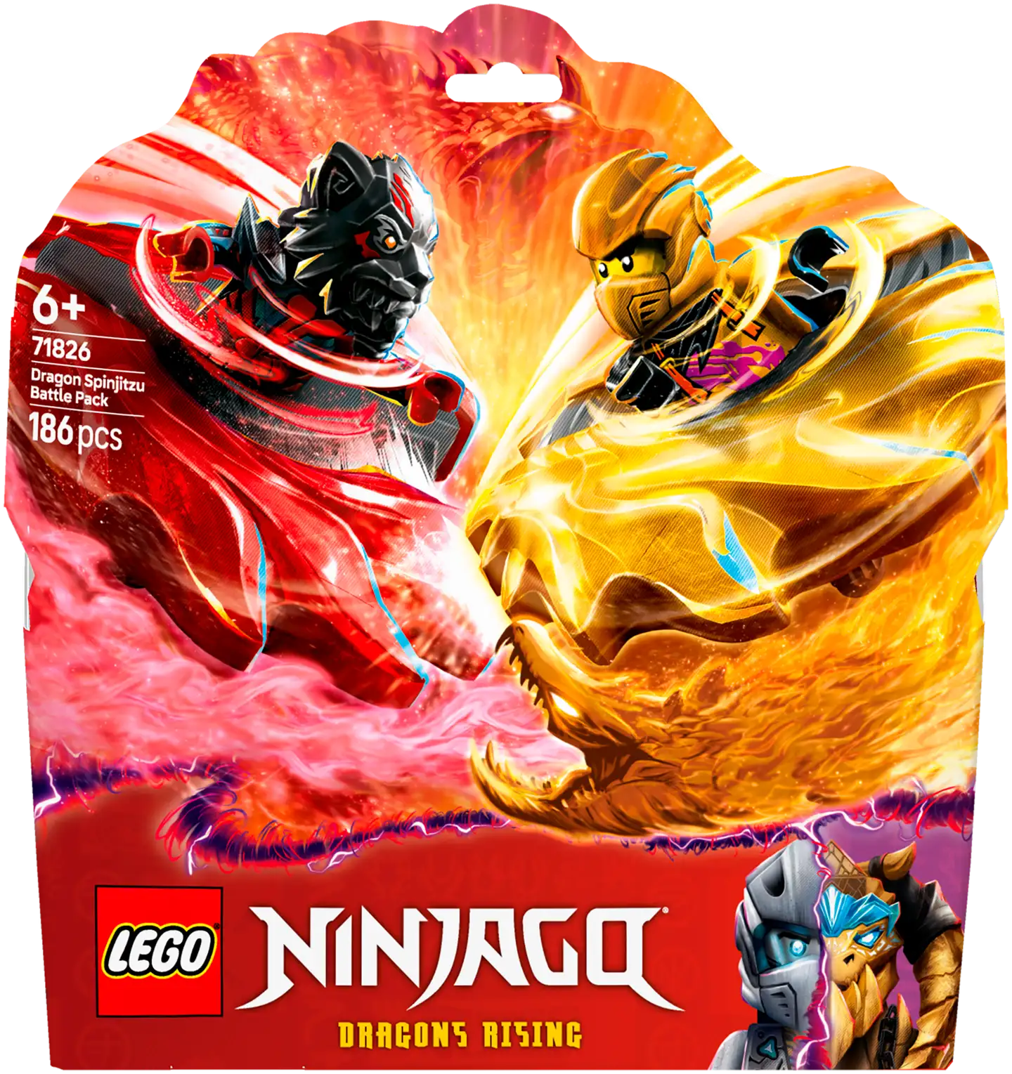 LEGO® Ninjago 71826 Spinjitzu-lohikäärmetaistelupaketti - 2