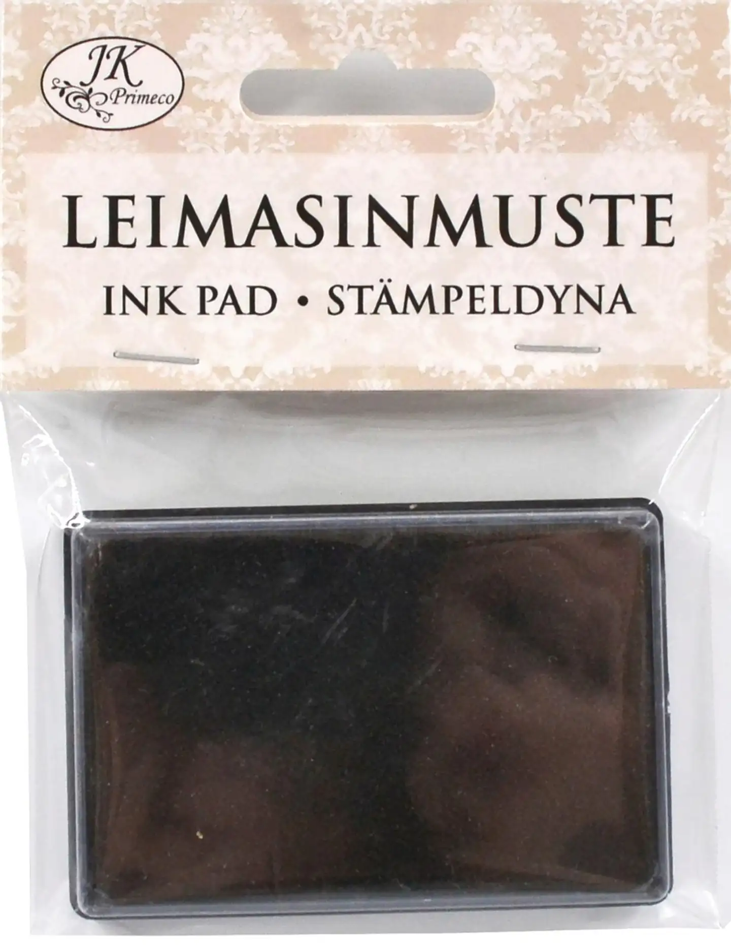 J.K. Primeco Leimasinmuste 6 x 4 cm musta