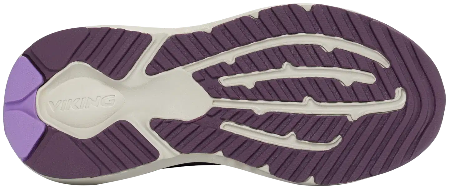 Viking lasten vedenpitävä lenkkari 3-56515 QuickGo EL WP - Grape - 2