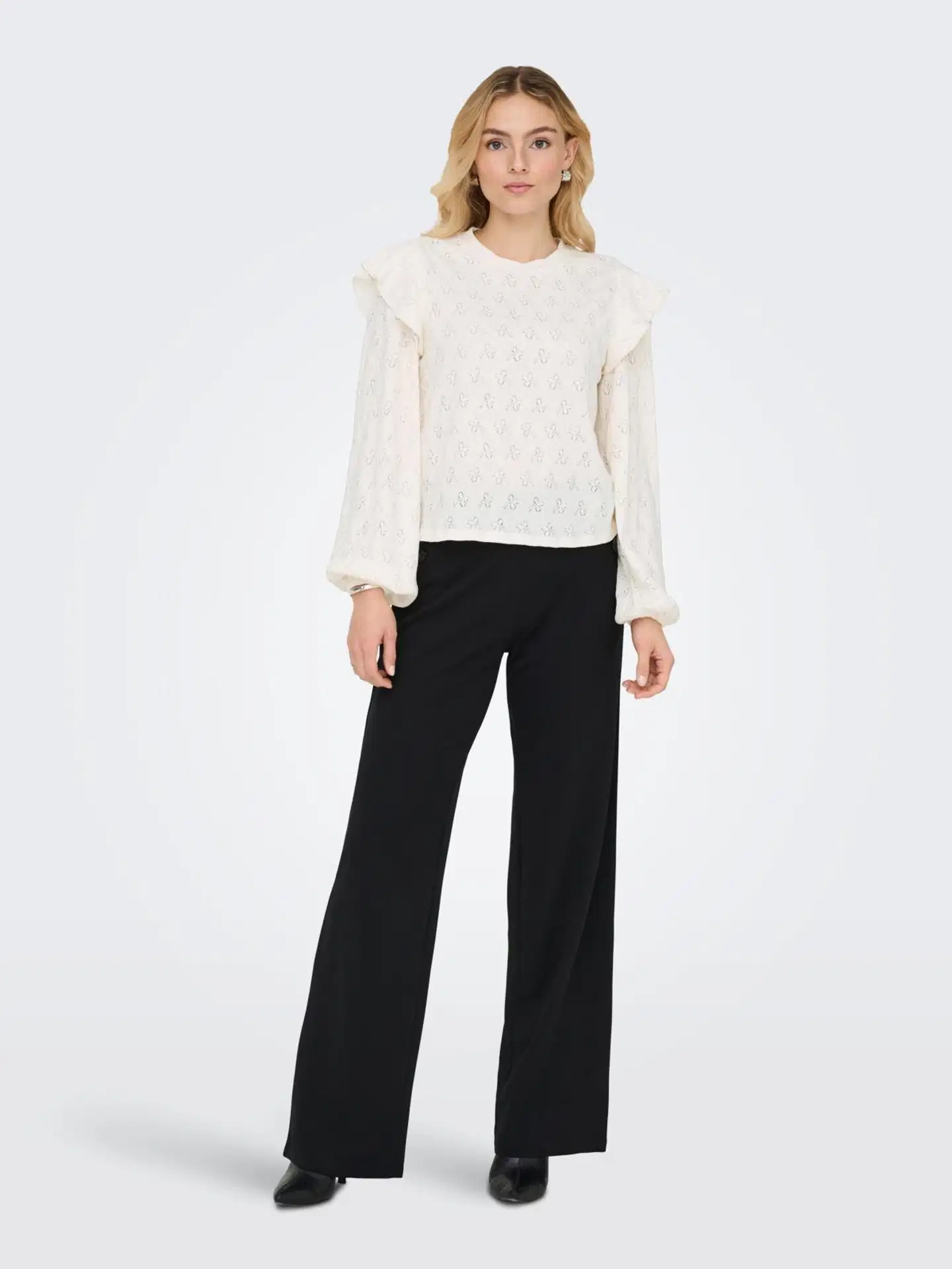 JDY naisten paita Jdylollie - Cloud dancer - 5