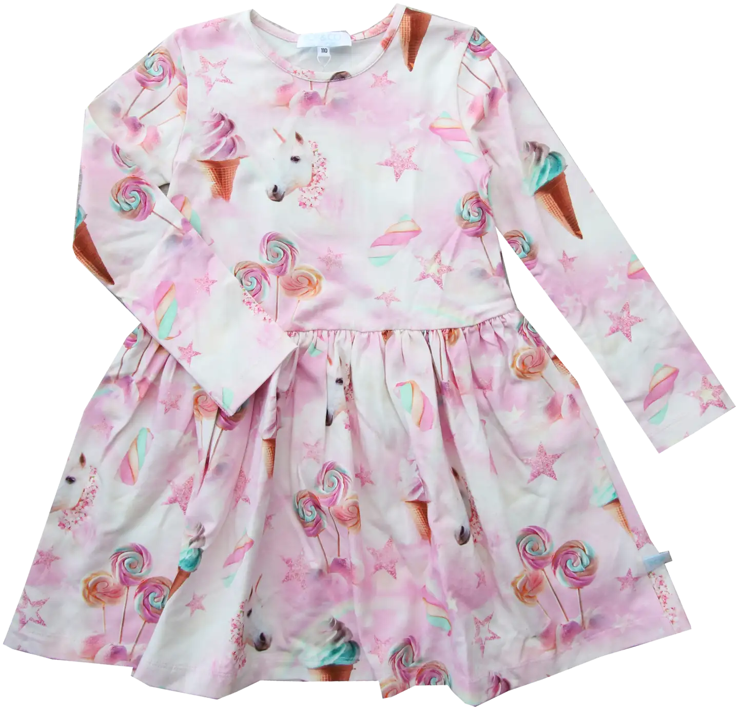 POP&Co lasten mekko Cilia Unicorn - Unicorn