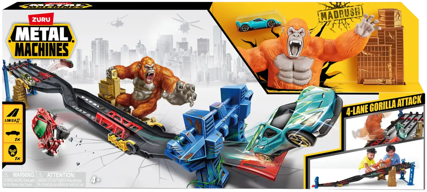 Metal Machines lasten leikkisetti Playset-S1 Lane Gorilla - 2