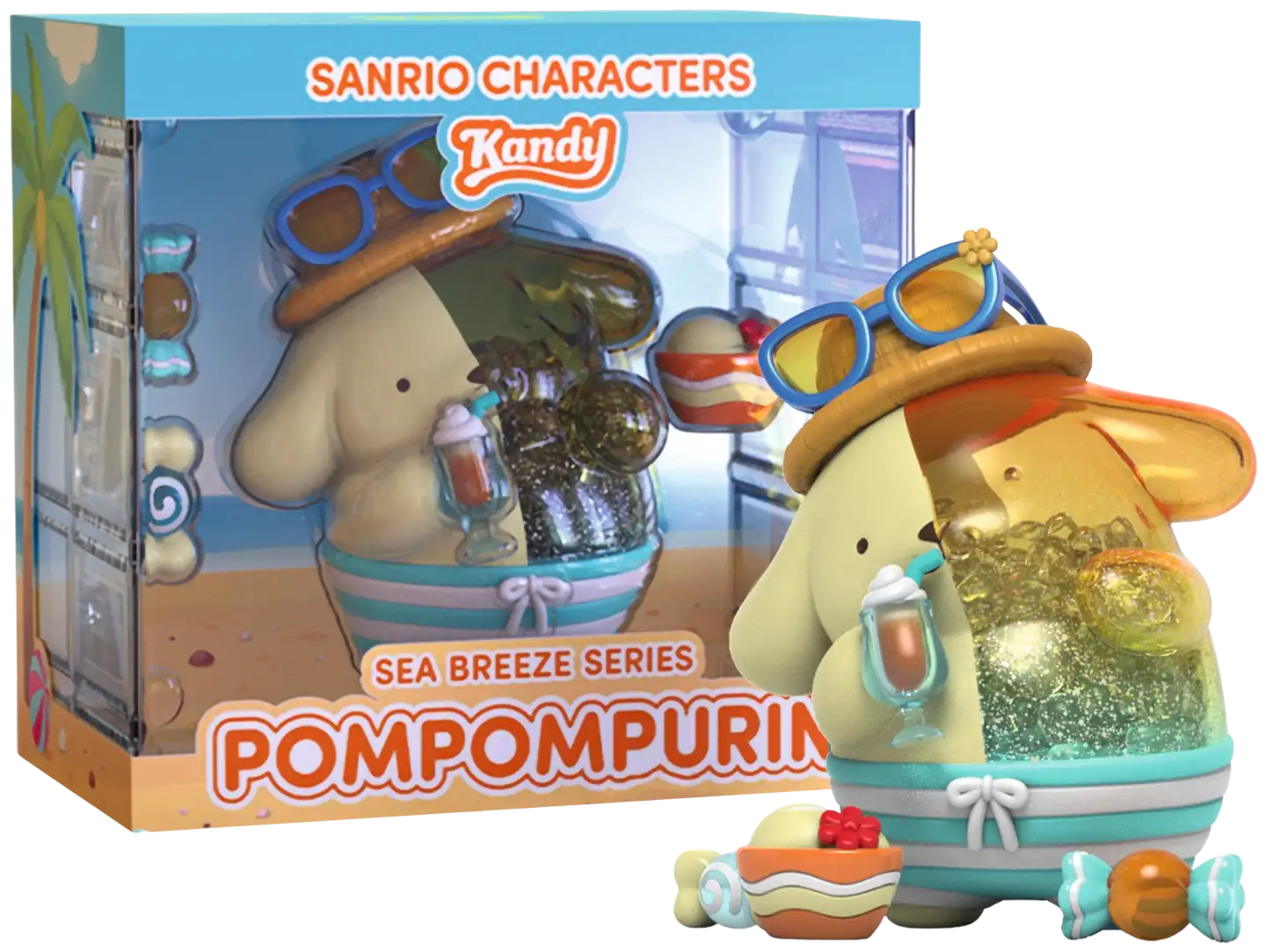 Mighty Jaxx keräilyhahmo Kandy Pompompurin Sea Breeze - 6