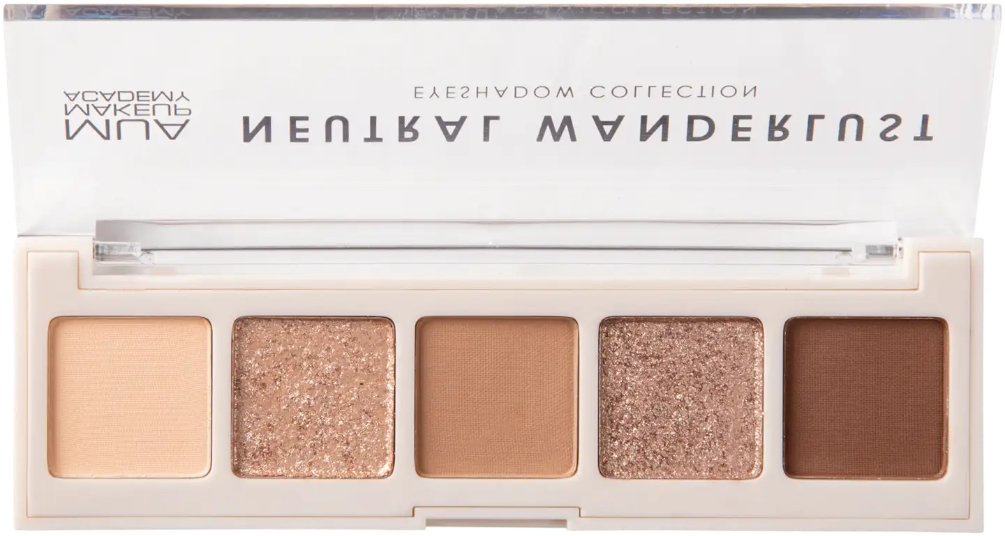 MUA Make Up Academy Eyeshadow Palette 5 shades 3,2 g  Andromeda Skies luomiväripaletti - Neutral Wanderlust - 2