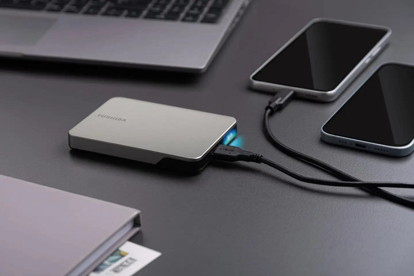 Toshiba ulkoinen kovalevy 2 TB Canvio Flex - 8
