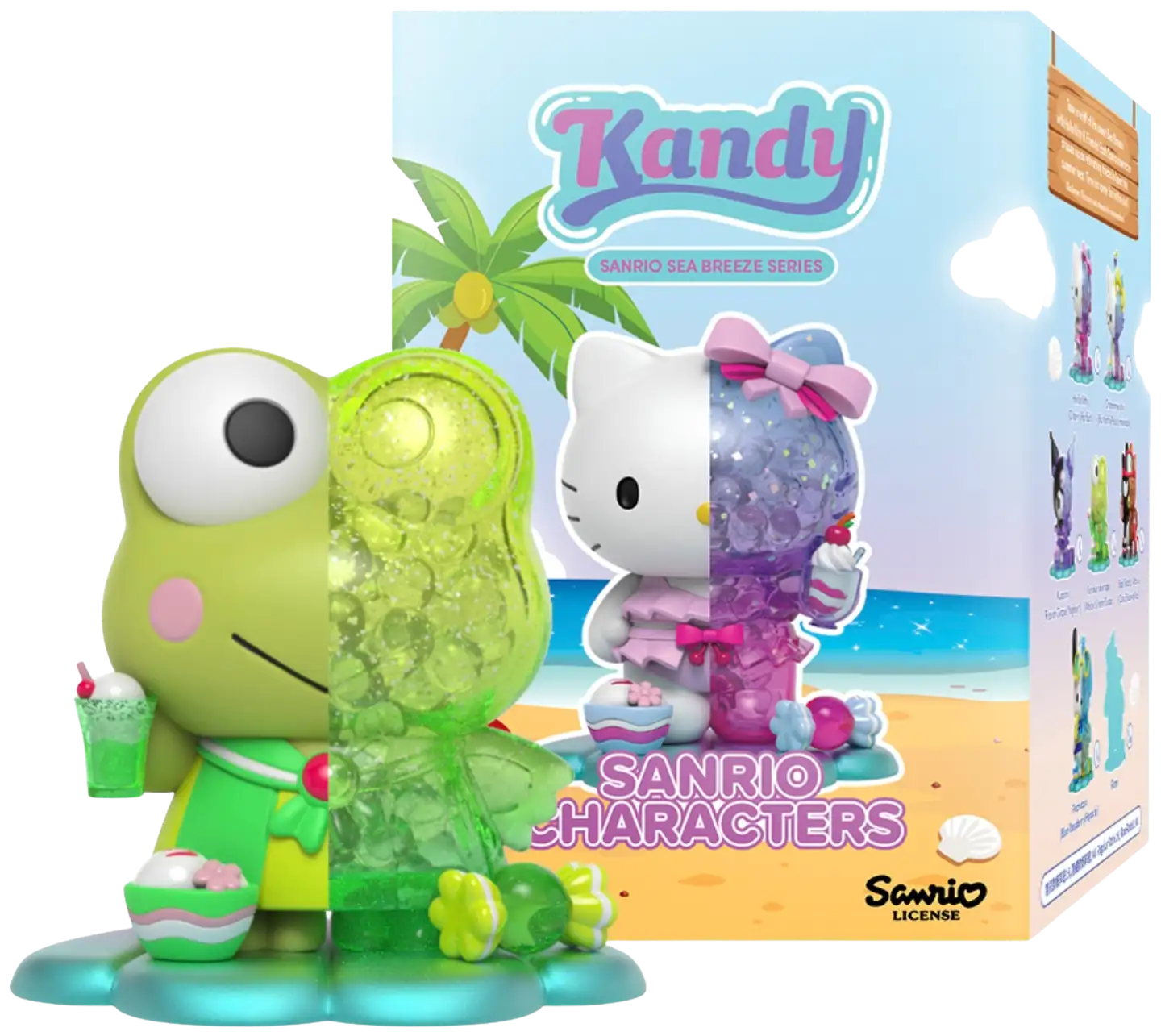 Mighty Jaxx keräilyhahmo Kandy x Sanrio Series 5 Seabreeze - 4