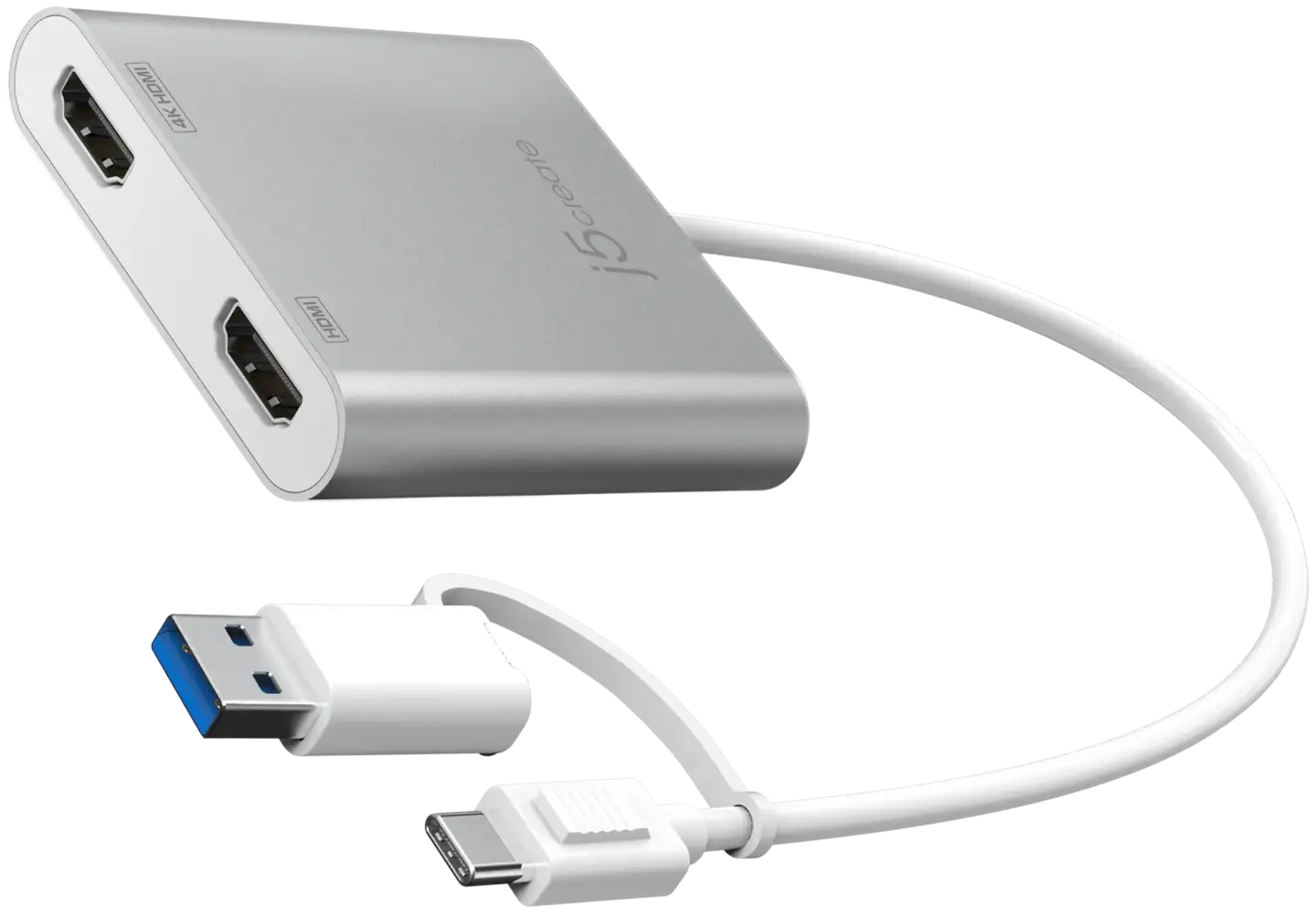 j5create USB-C 2 x HDMI adapteri - 2