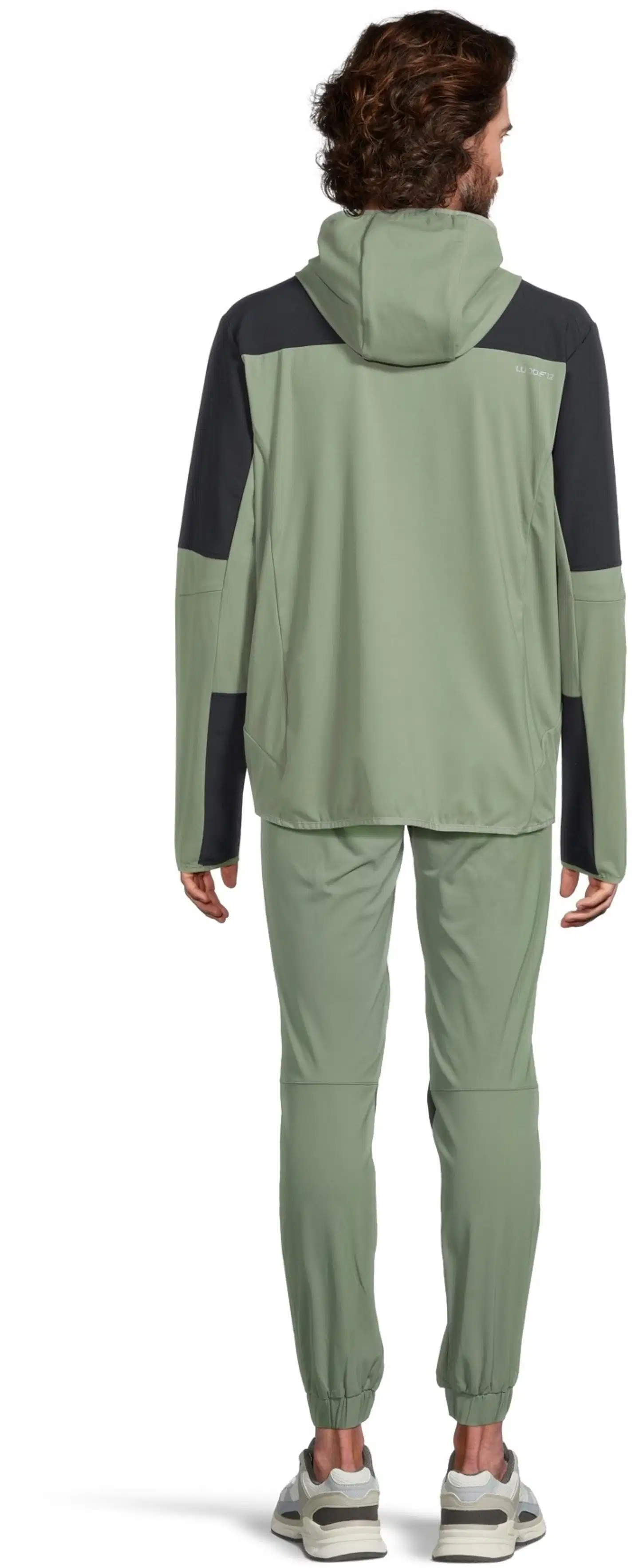 Luode12 miesten retkeily- ja ulkoilutakki 204L112655 - Oil Green - 3